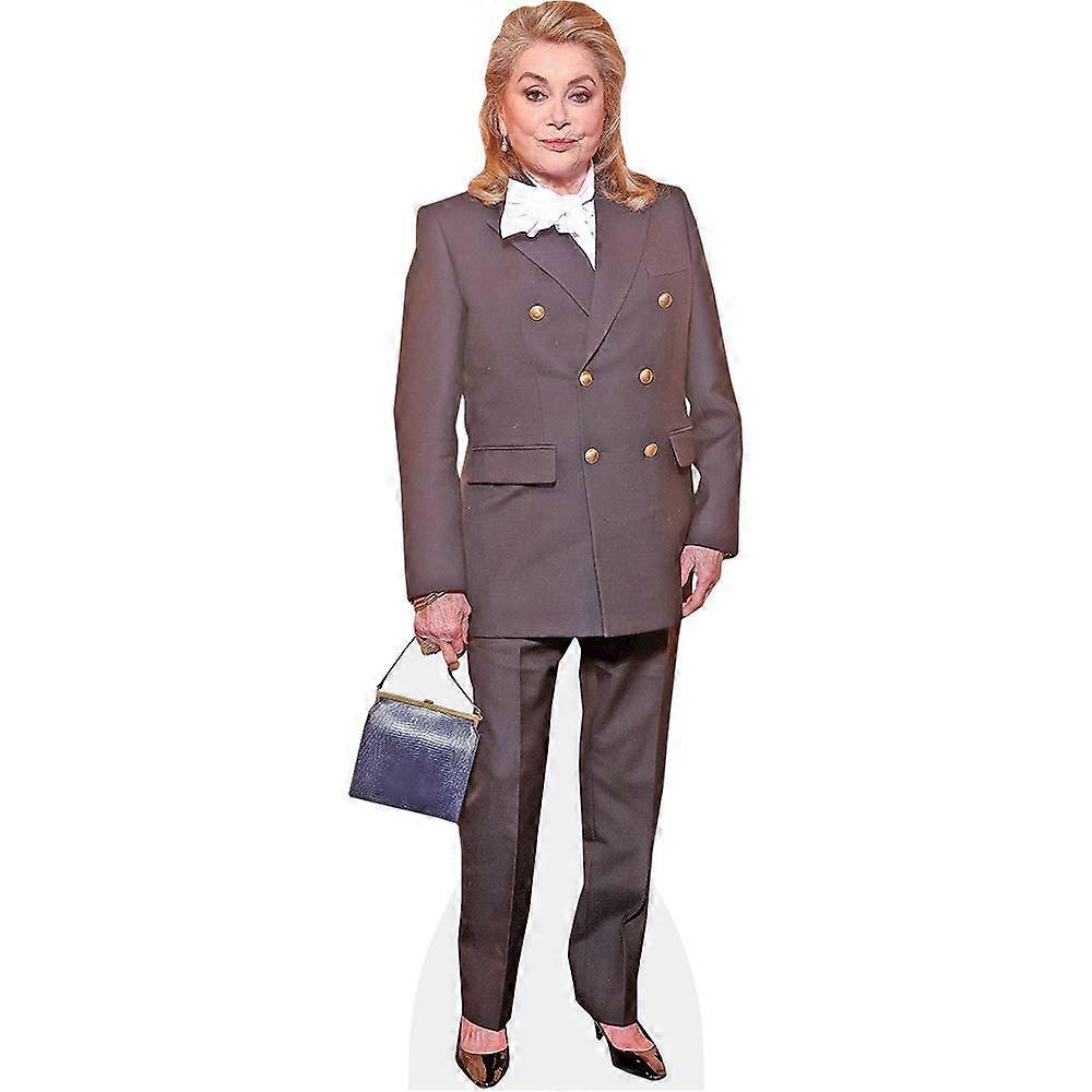 Catherine Deneuve (Suit) Cardboard Cutout (lifesize OR mini size). Standee. Stand Up.