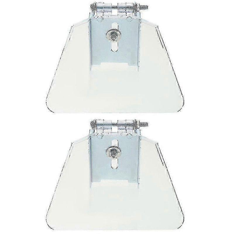 2pcs Bench Grinder Guard Replacement Bench Grinder Eye Shield Grinder Attachments Tornillos incluidos