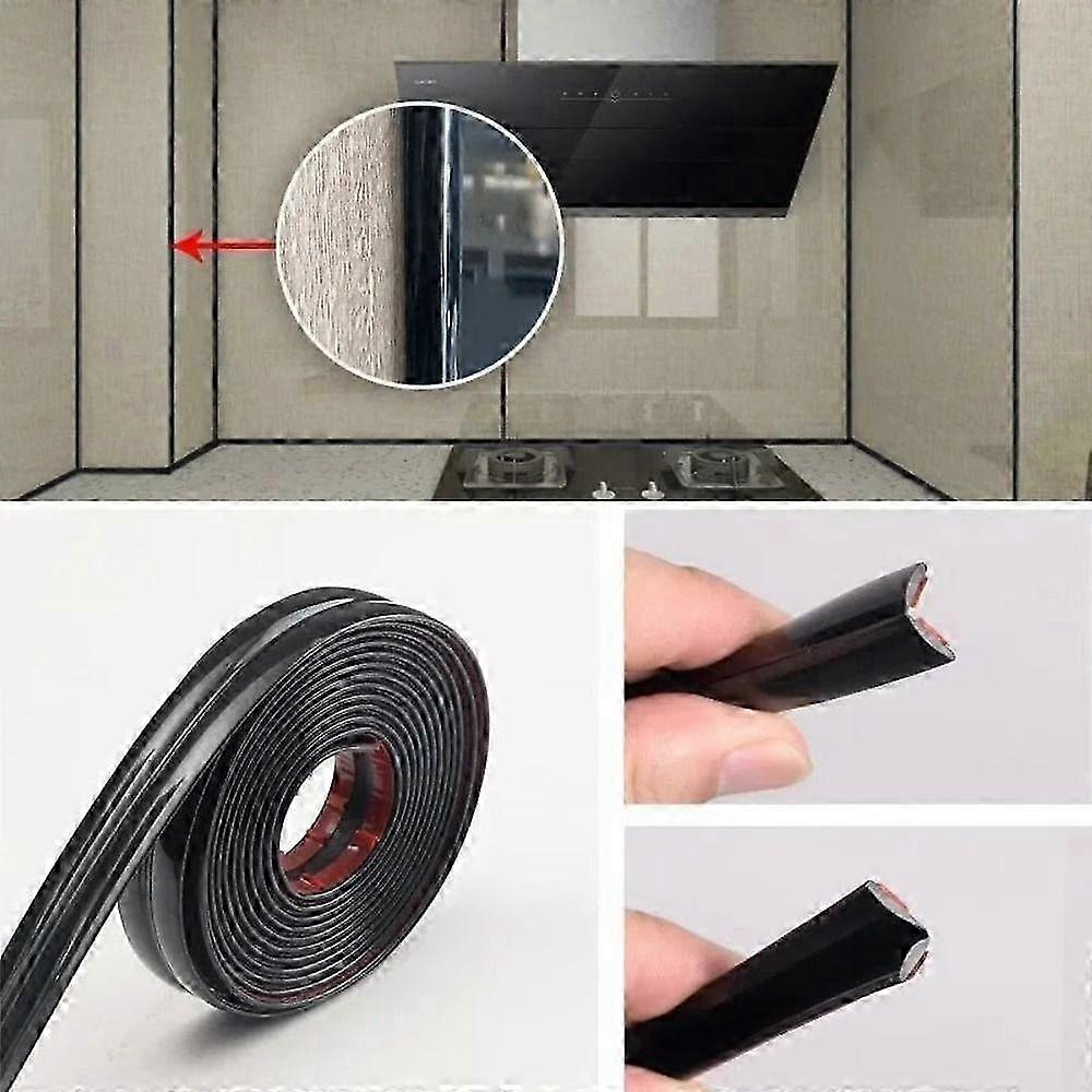 Bordure autocollante flexible étanche à la poussière avec bande d’étanchéité pour protection décorative