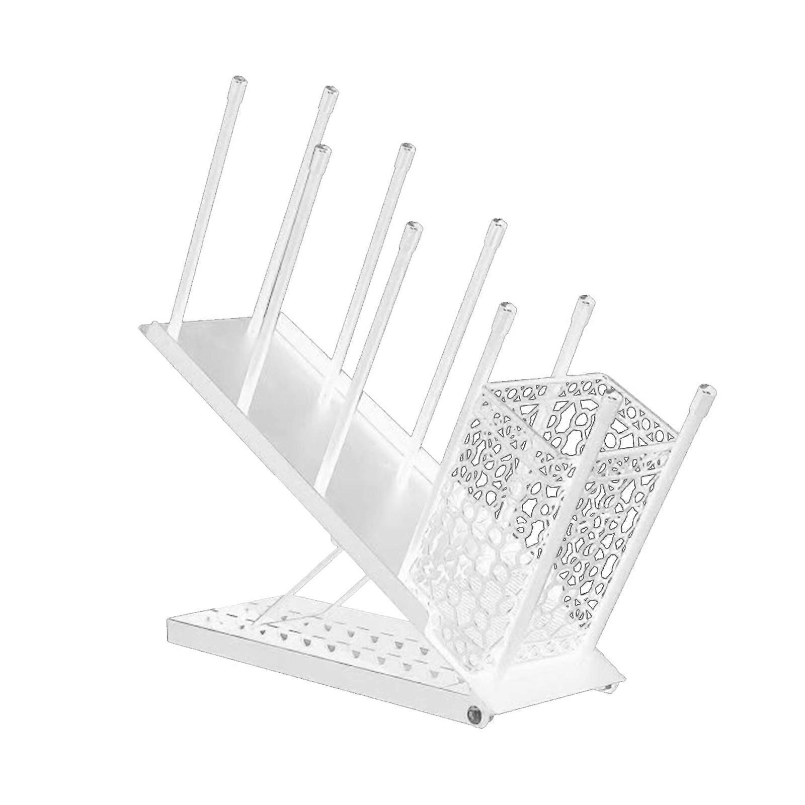 koppholder papir kaffearrangør oppbevaring engangskopp dispenser display stativ for benkeplate drikke bar lokkstativ hvit