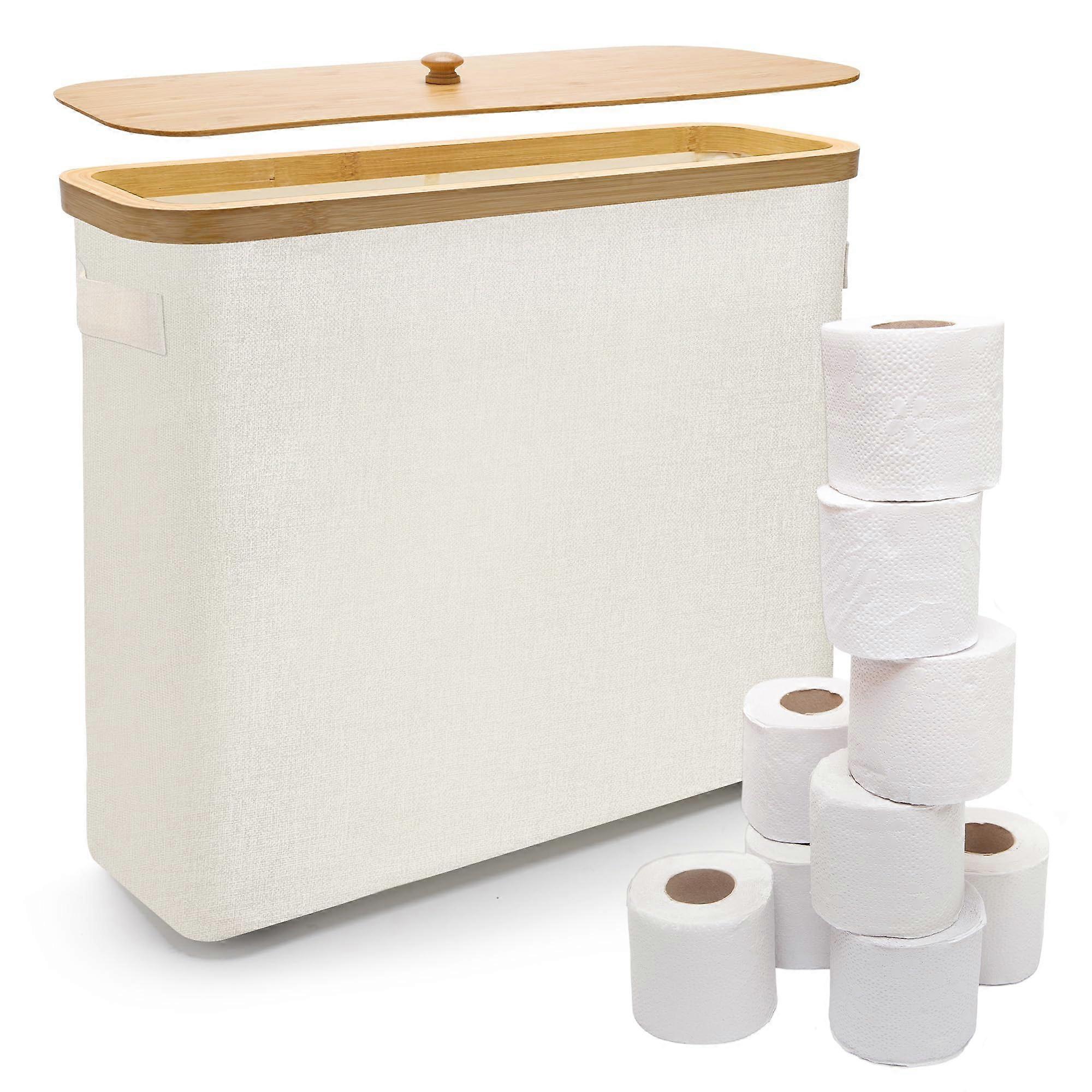 Bathroom toilet paper storage box