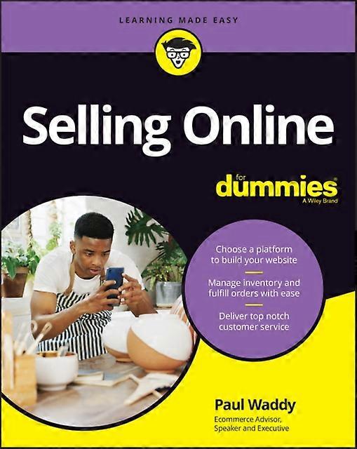 Selling Online For Dummies by Paul Waddy Paperback