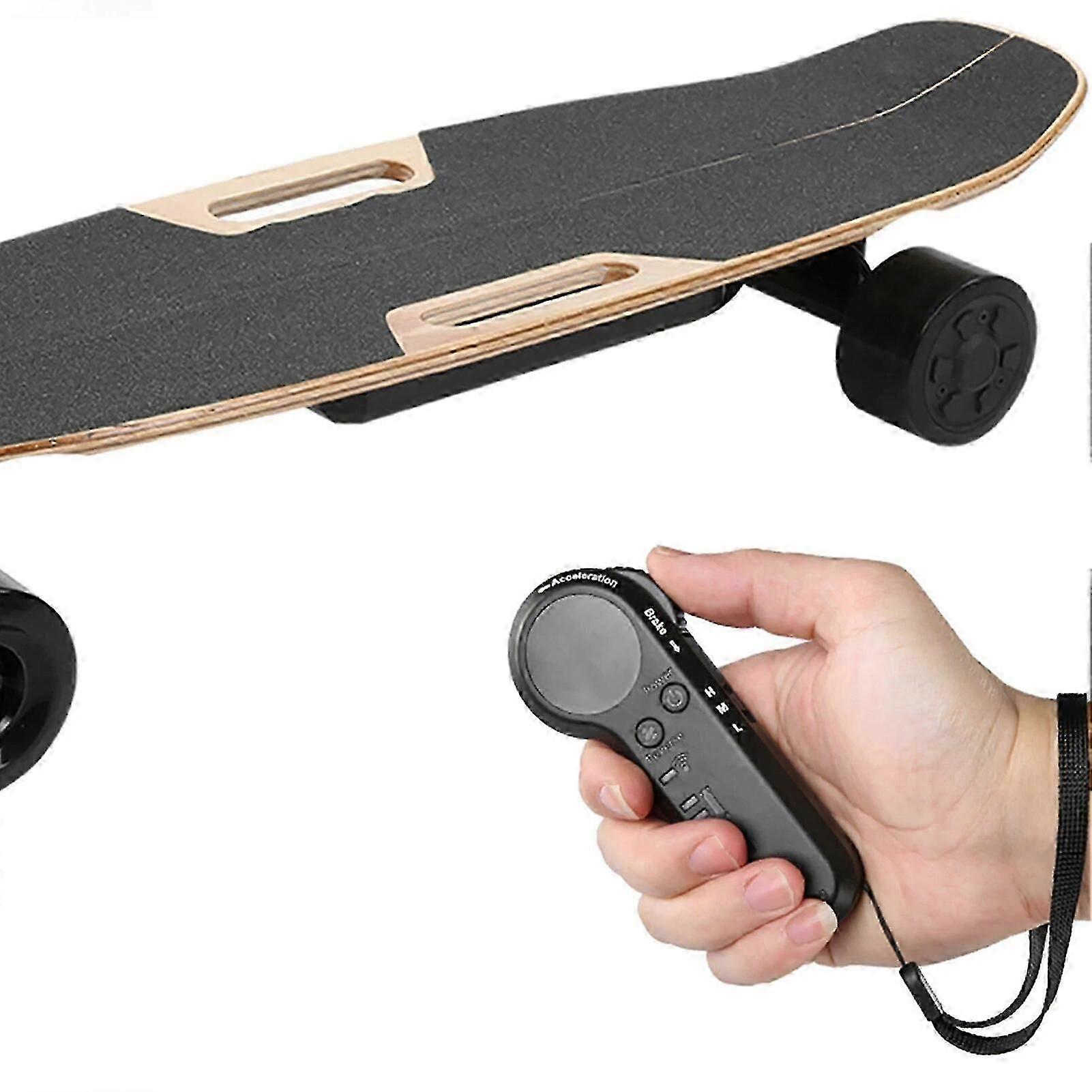 Electric 4 Wheel Remote Control Electric Wireless Led Display Remote Control 200mah With Adjustable Speed Braking