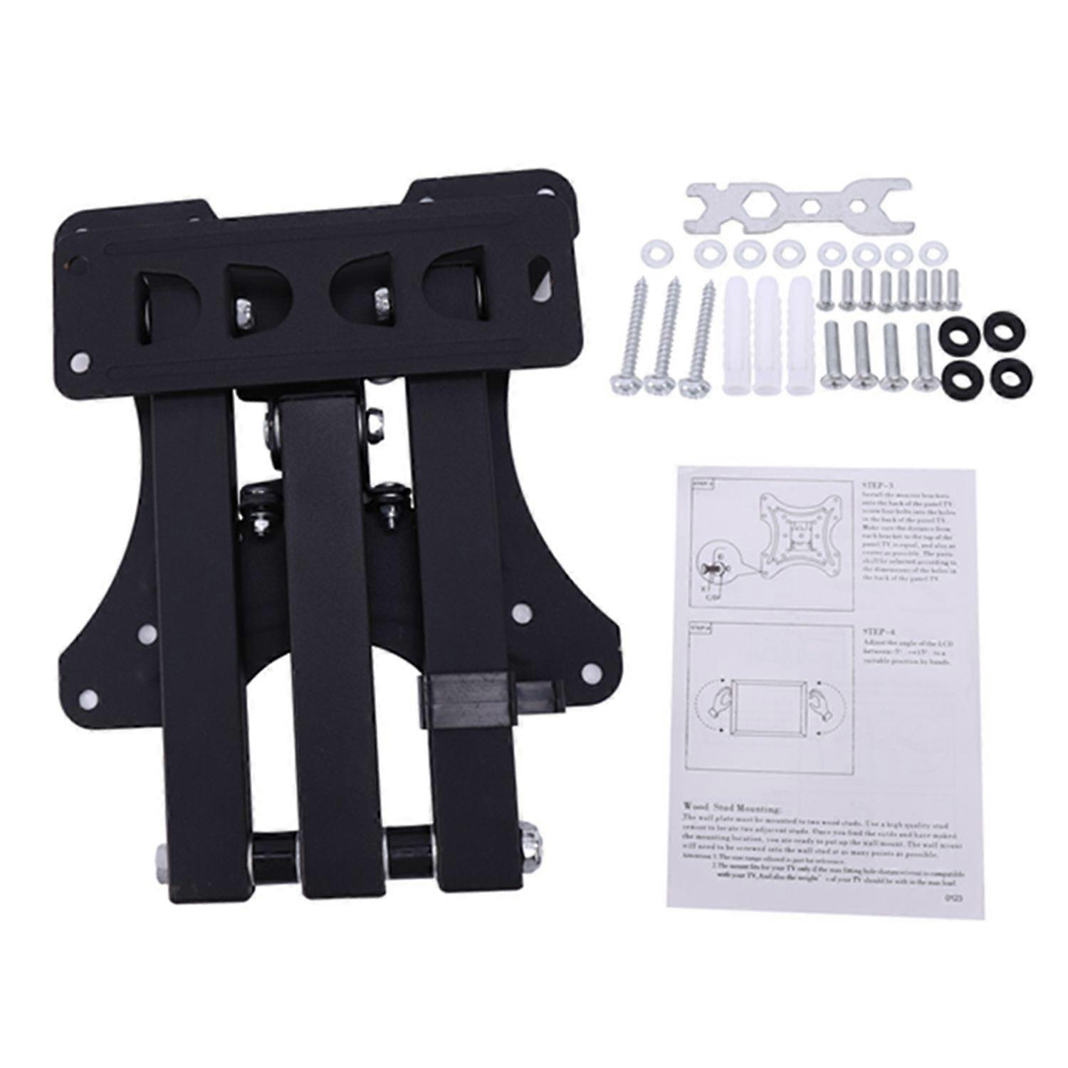 Universal Tv Wall Mount Bracket Swivel Tilt Fixed Flat Panel Tv Stand Holder Frame For 14-42 Inches