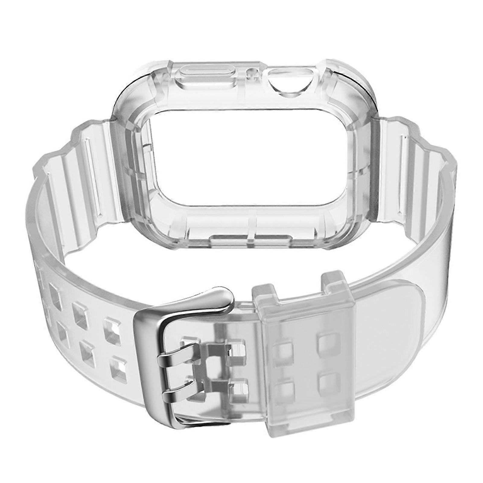 TPU Transparent Replacement Watch Strap Adjustable for 38/40/41mm