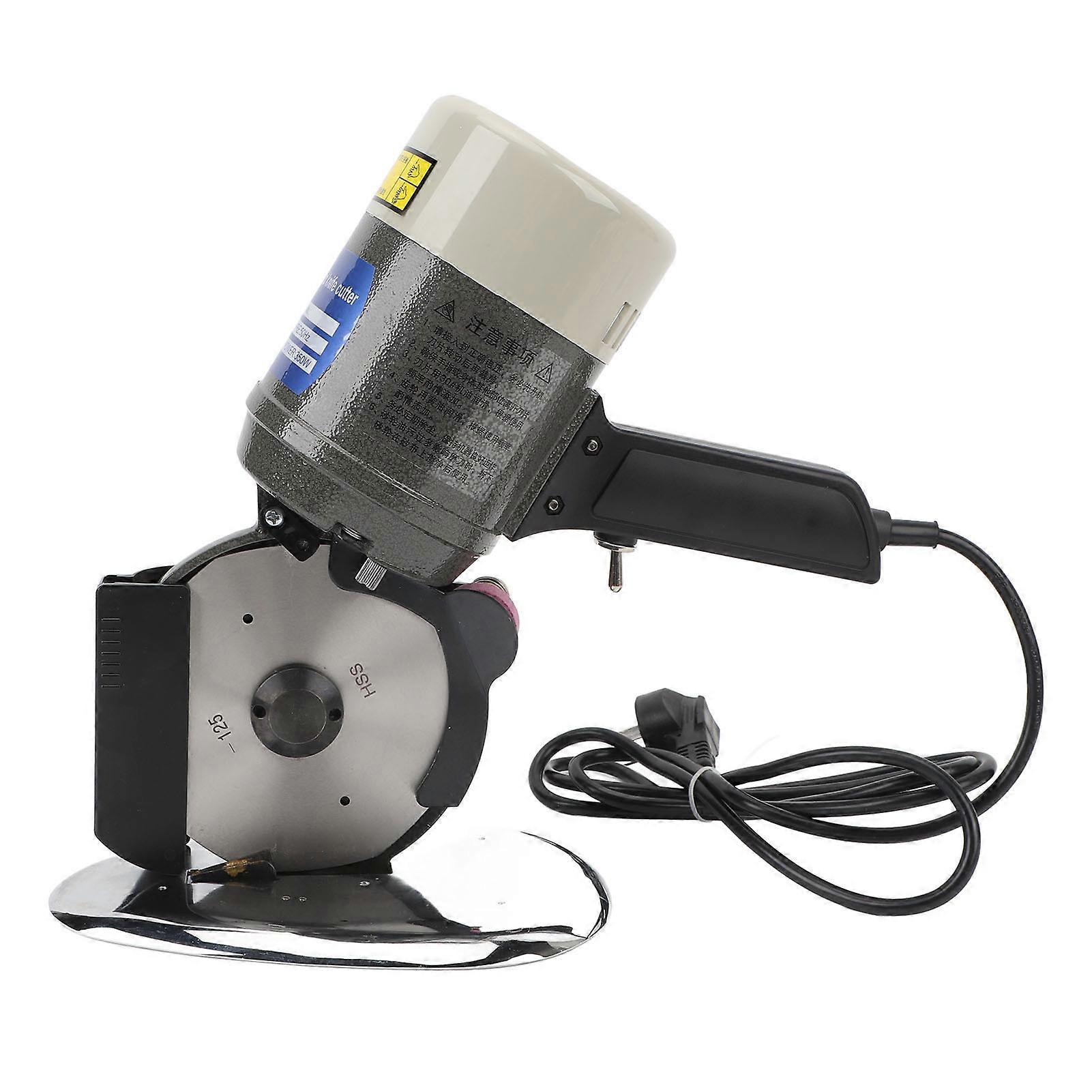 TN 125 Electric Cloth Cutter Circular Cutter Rotating Cloth Cutting Machine for Industrial Use