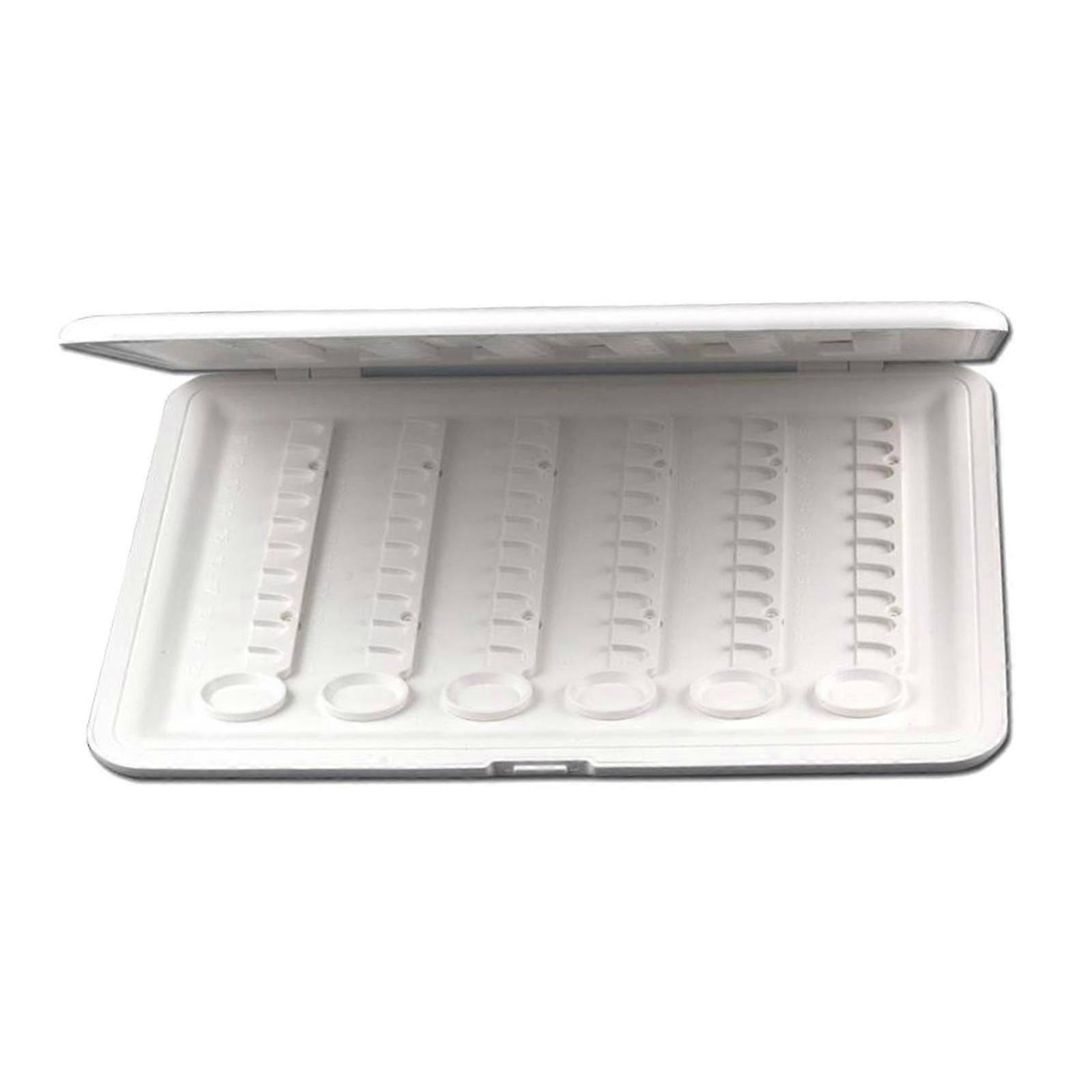 Dustproof Acrylic Nail Art Color Display Stand False Eyelash Storage Board