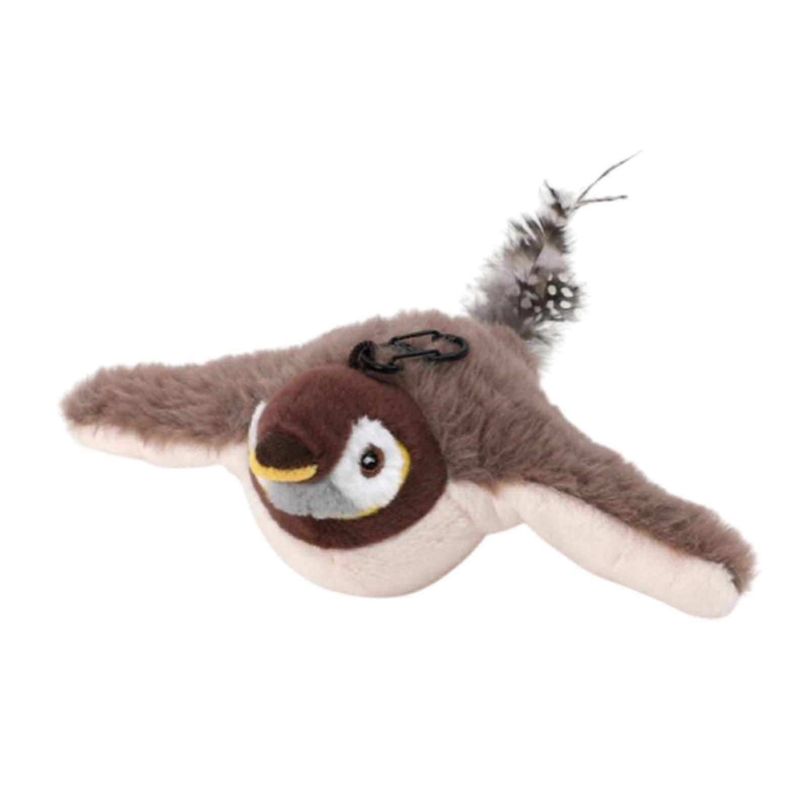 Flapping Wing Kitten Touch Activated Kitten Toy for Playing Chase Travel