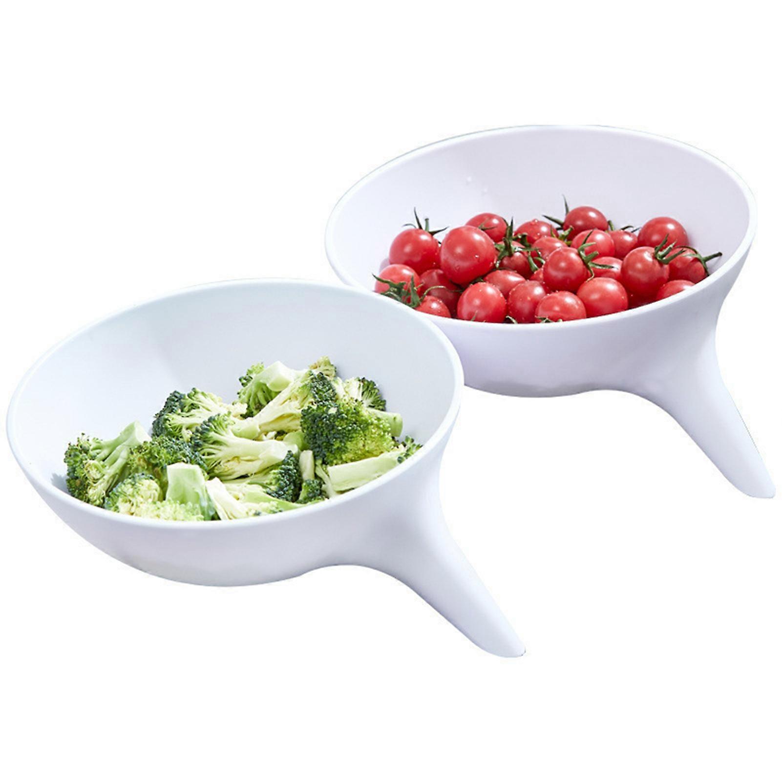 Drainer Food Basket with Spout Quick And Efficient Drainage Colander Suitable for Fruit Salad