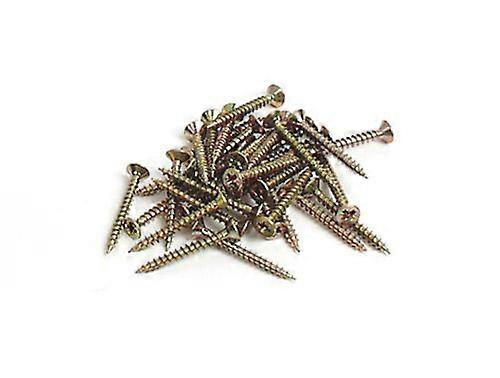 Brueder S61808 Chipboard Screws 8x40mm Plastic Bag for Wood Projects and DIY Applications