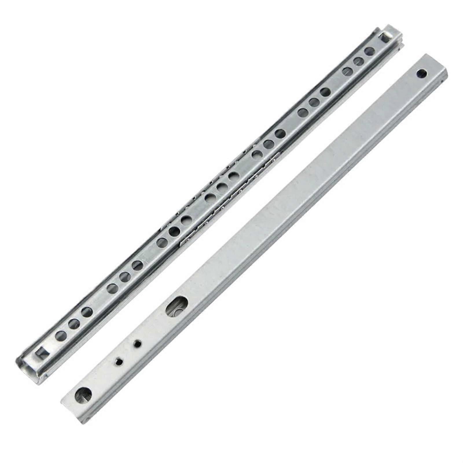 Ball Bearing Drawer Slides 8 Inch 16 Inch Heavy Duty Furniture Slides - 2 Pack Durable Steel and Smooth Operation