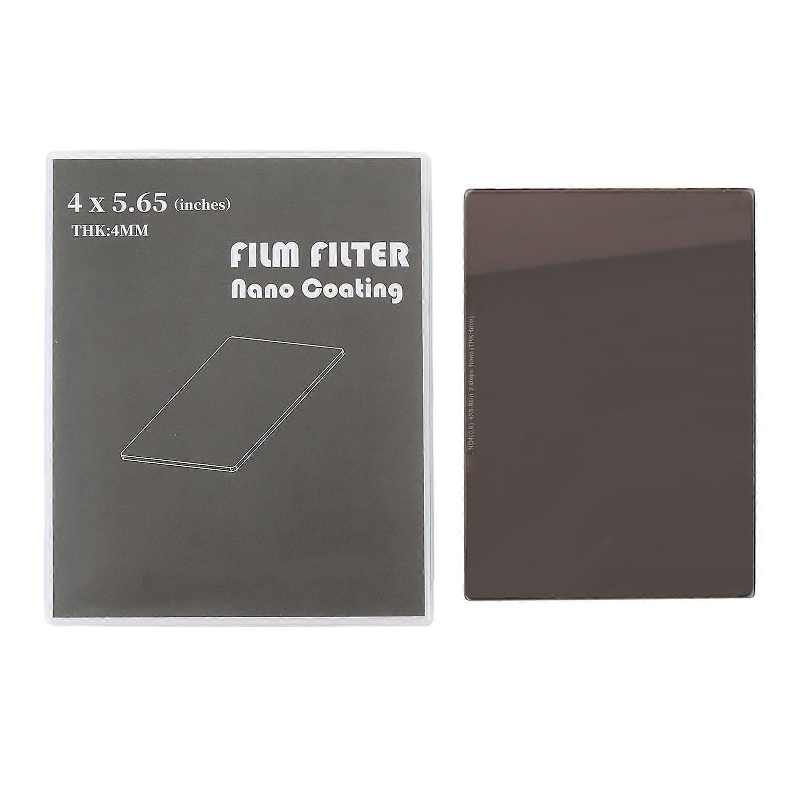Square ND 4x5.65 Inch Optical Glass HD Multi Layer Coating Rectangular Neutral Density Filter for Lens Frame Matte Box