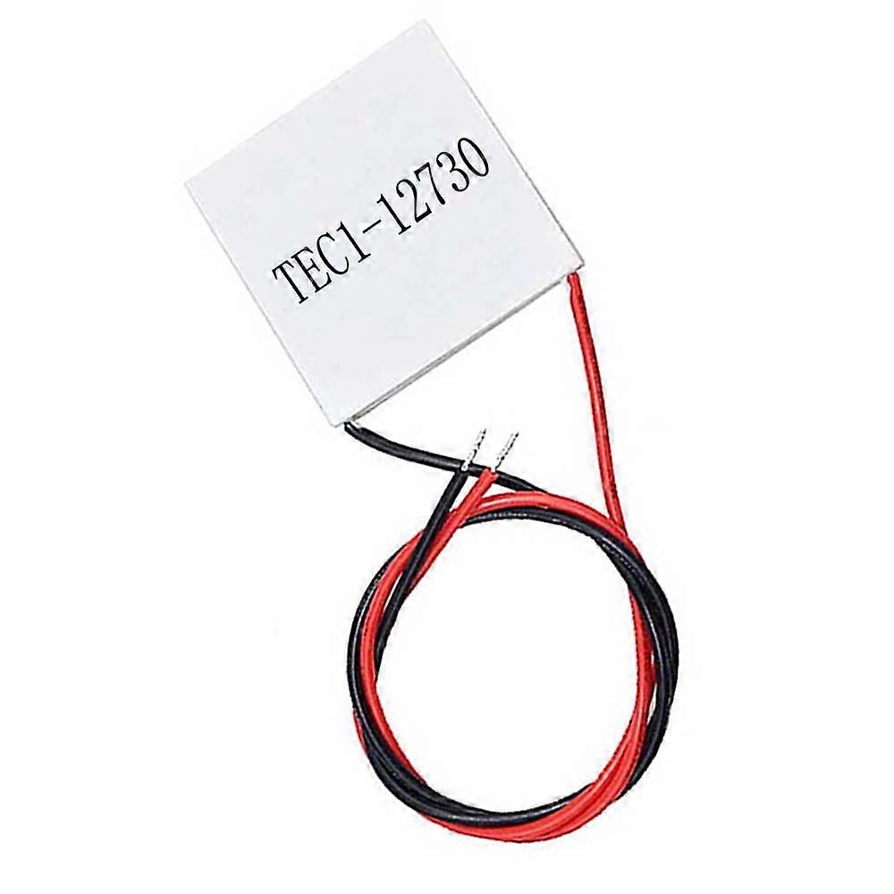 TEC1-12730 62 x 62 mm Semiconductor Refrigeration Chip Thermoelectric Peltier Cooler Module Solid-State Cooling