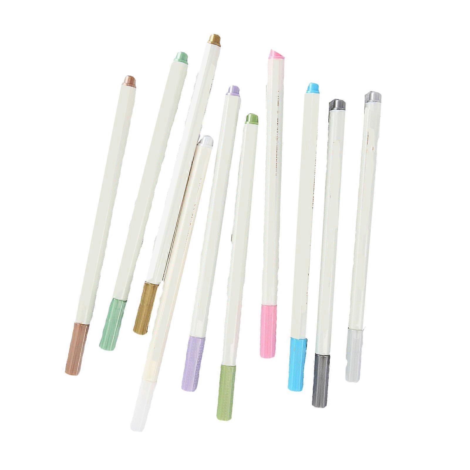 Soft Pen Large Capacity Bronze Color Flexible Brush Tip Marker for Scrapbooking Journaling DIY Art