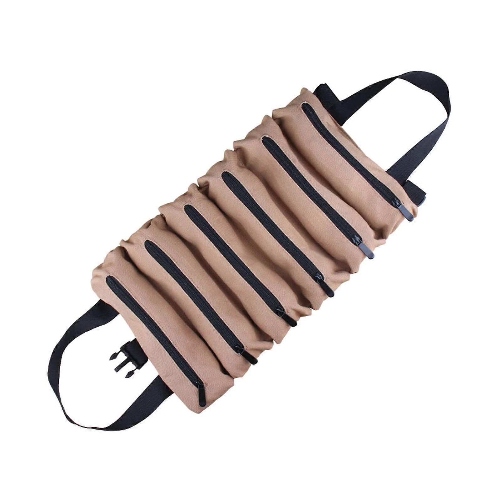 roll Storage Case Bucket Hanging Tool Zipper Carrier Tote for Mechanic