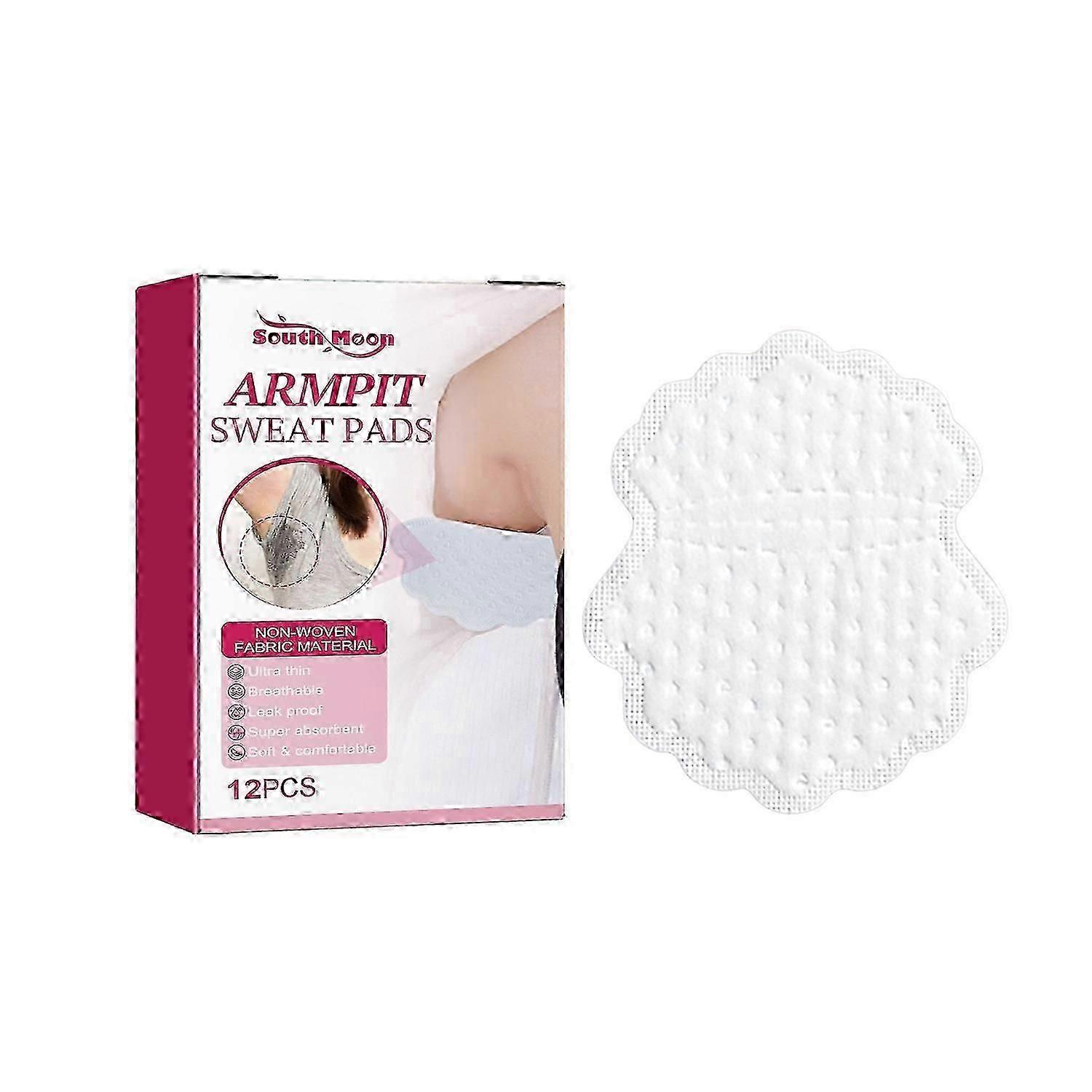 South moon Armpit Sweat Pads, Deodorizing Clean And Refreshing Armpit Portable Invisible Absorbent P