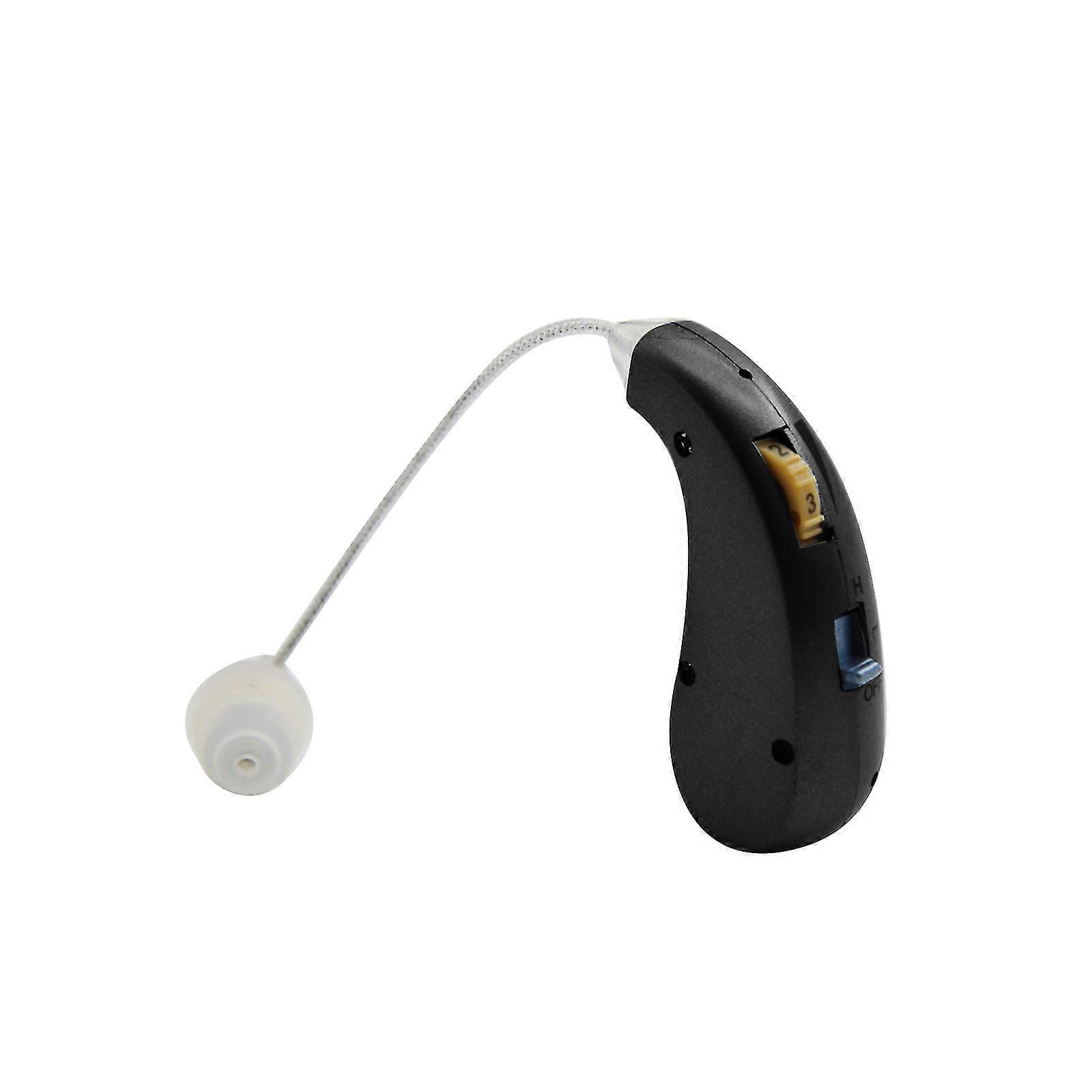 Digital Hearing Amplifier Usb Hearing Aids Rechargeable Sound Amplifier 40hr Long-lasting Battery With Adapter 4 Silicone Tips