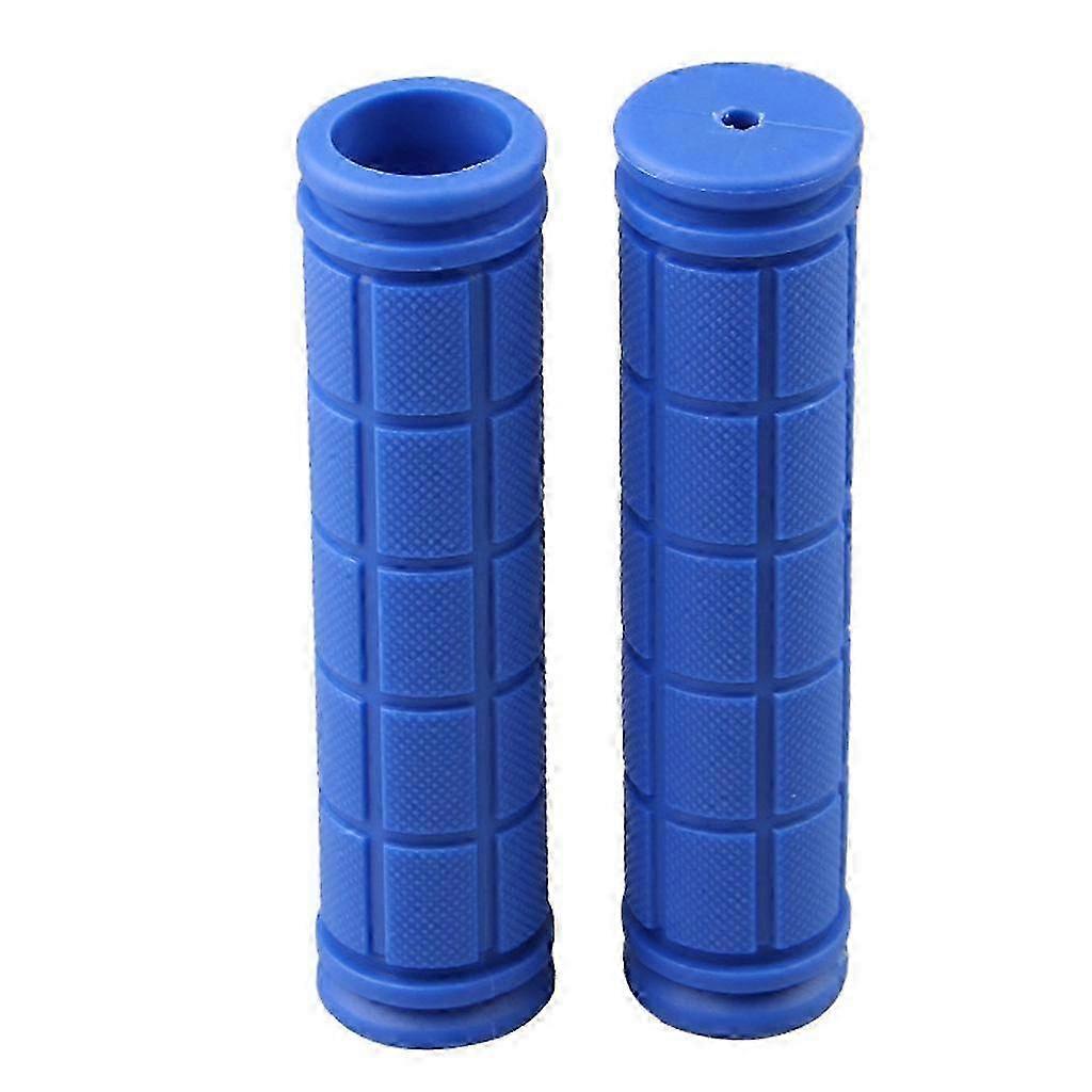 Cross bike handlebar grip rubber-color: Blue