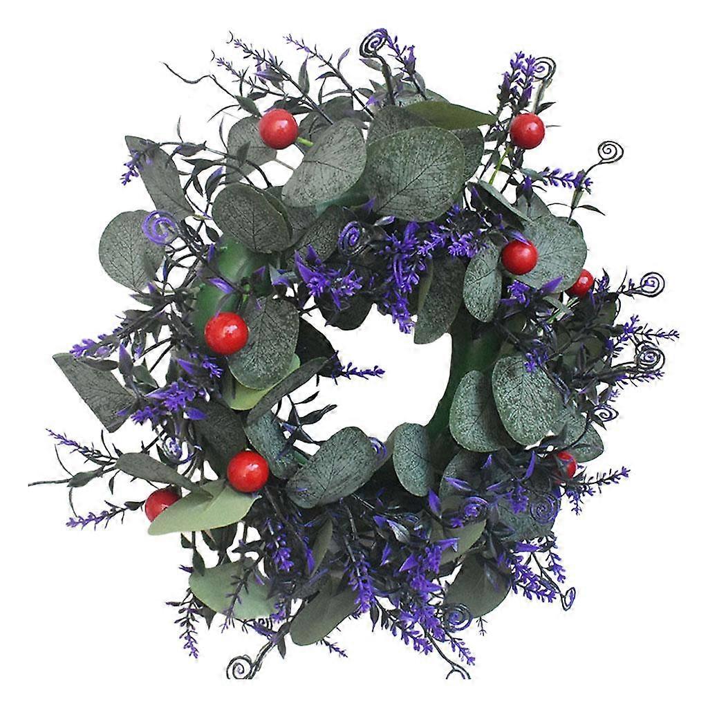 Artificial Wreath Front Garland Out Wall Hanging 11.8inch