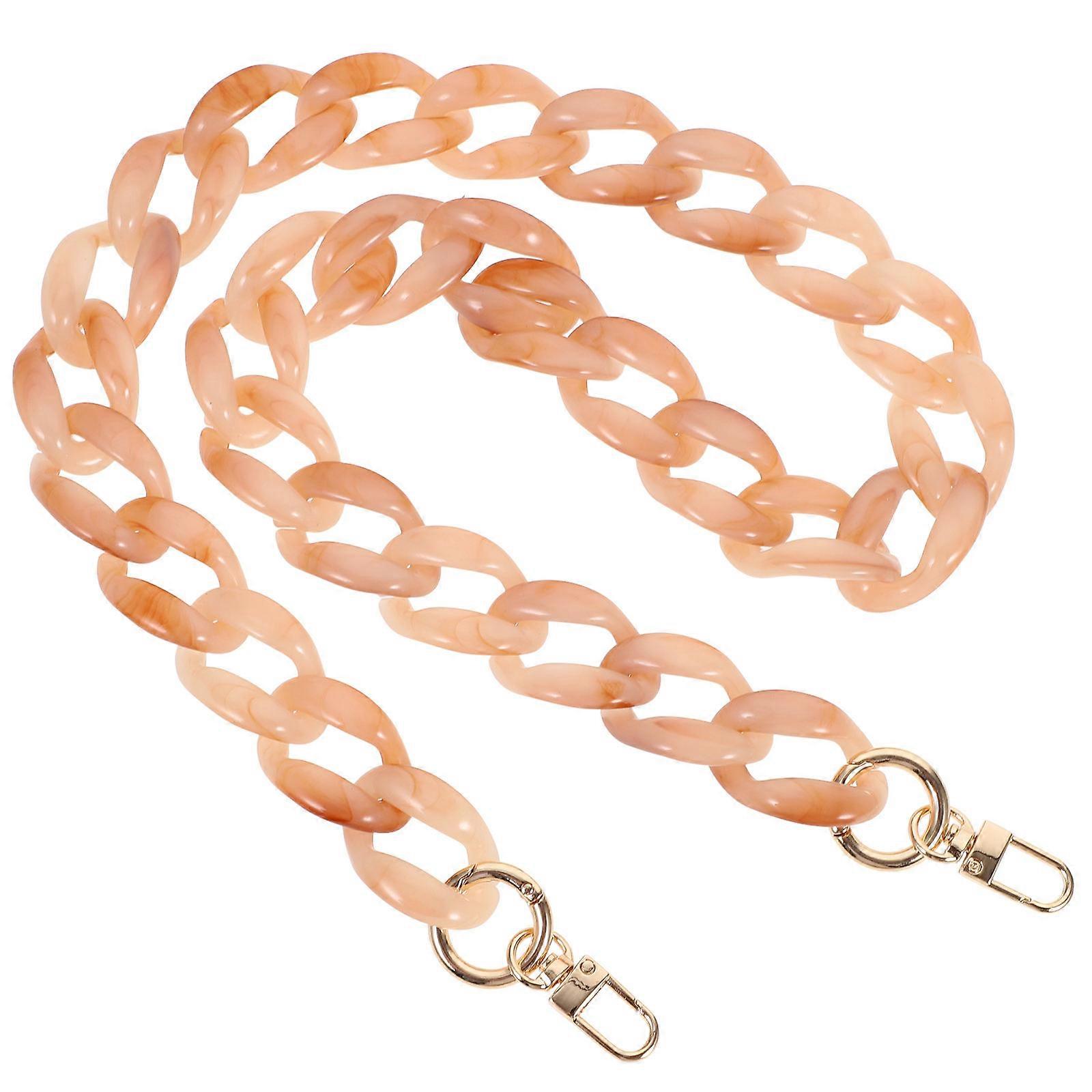 Acrylic Shoulder Bag Chain, Reliable Buckles Ensuring