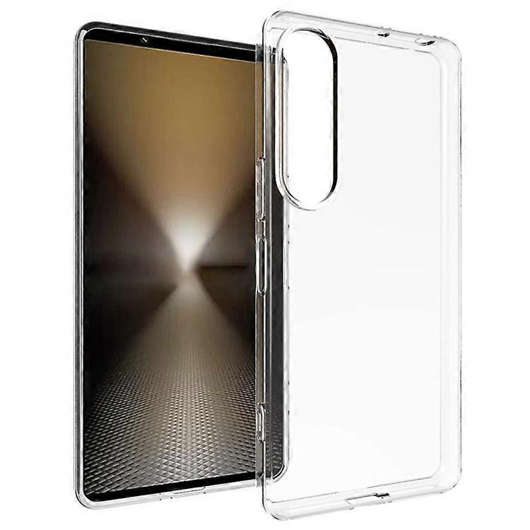 Compatible For Sony Xperia 1 VII Case Slim Fit Transparent Soft TPU Phone Cover