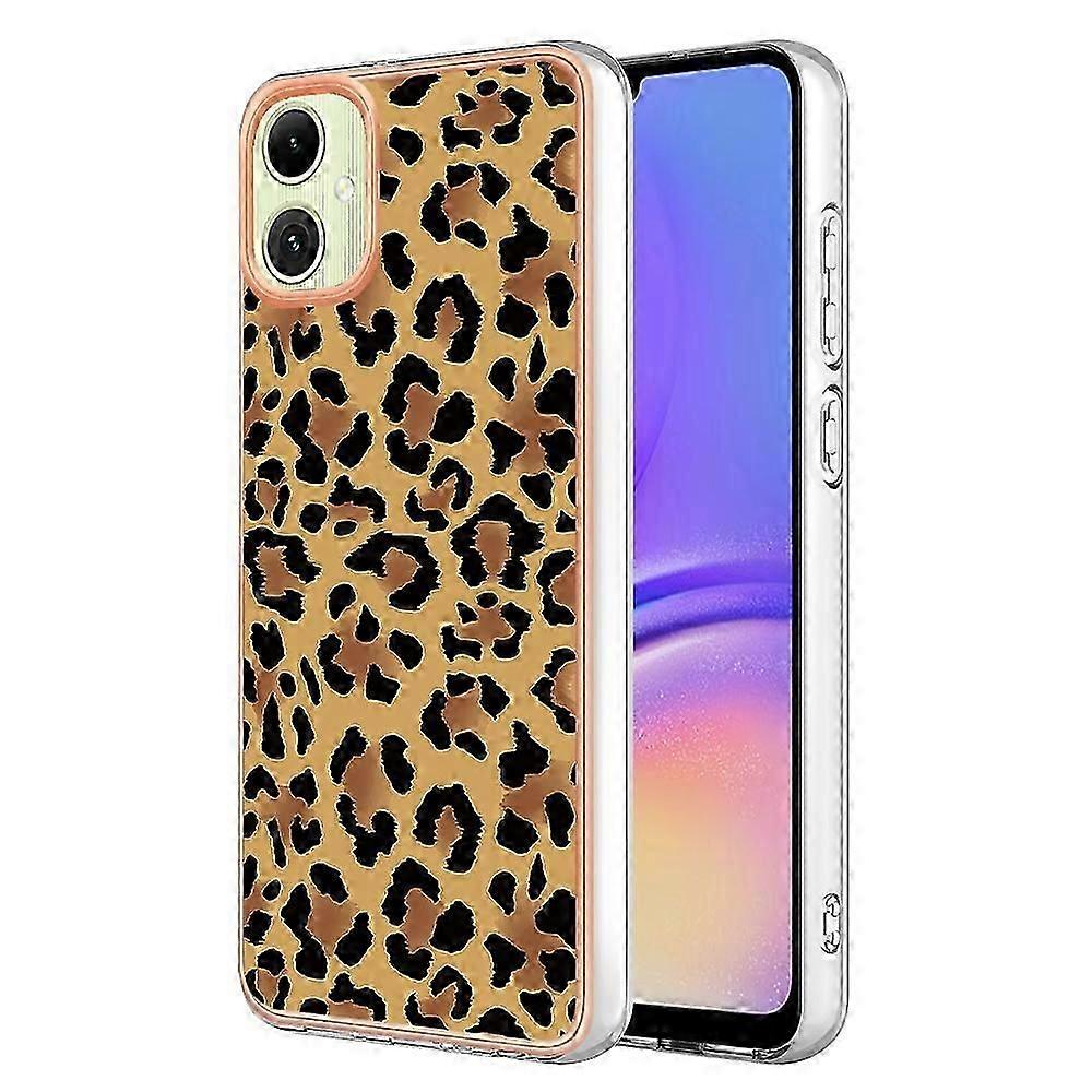 For Samsung Galaxy A06 Case Imd-d Pattern Printing 2.0mm Tpu Phone Back Cover - Beer