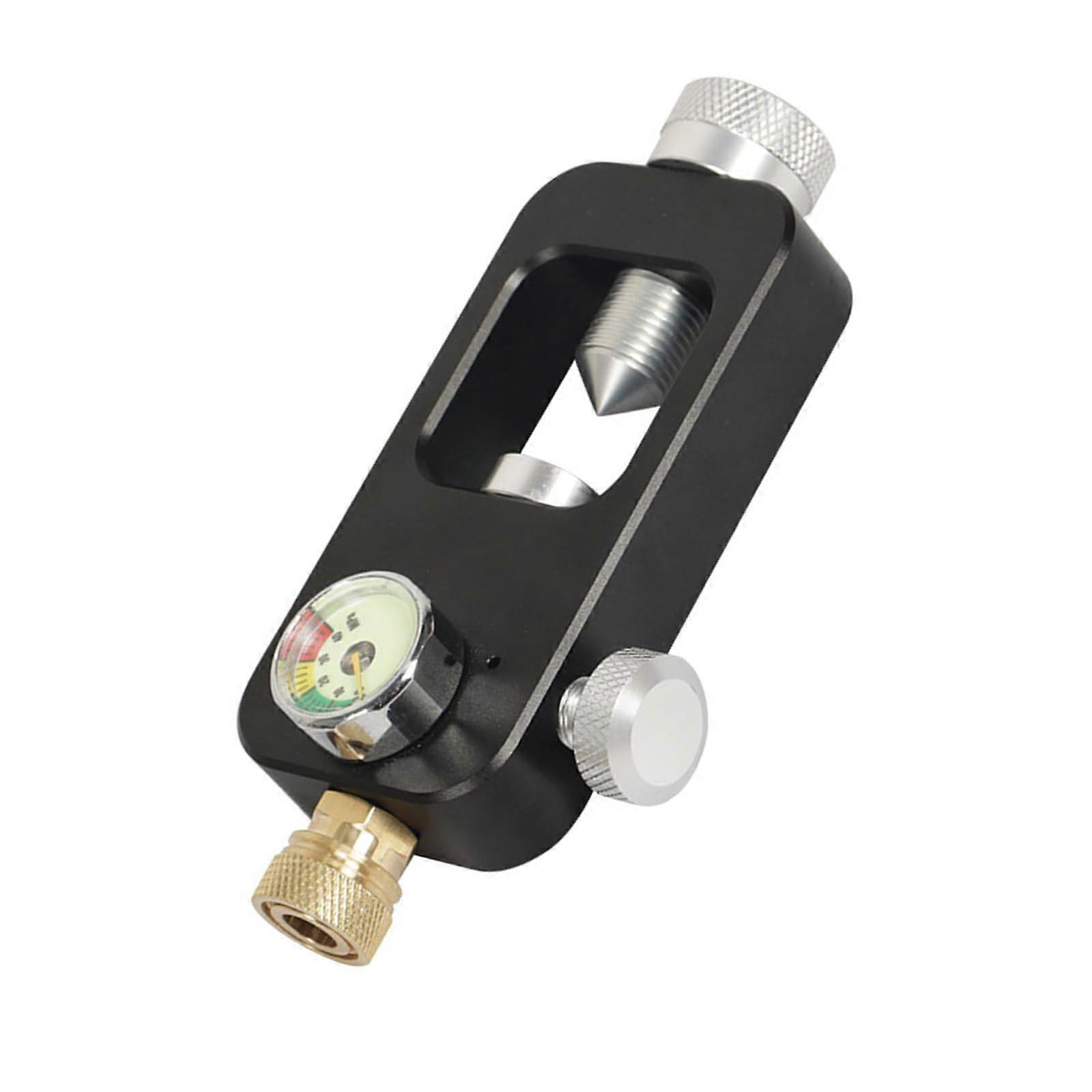 4500Psi 300Bar Scuba Tank Adapter for Pressure Air Tanks Diving Cylinder Pressure DIN Valve Adapter Air Tank Connection Black L