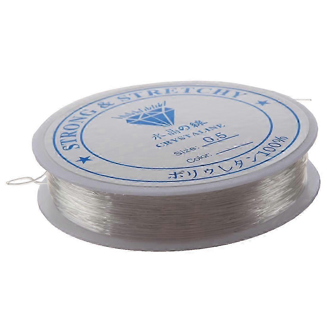 20 Meters Spool of Crystal Clear Strong Beading Thread Cord Wire Jewellery Making Stringing Necklac
