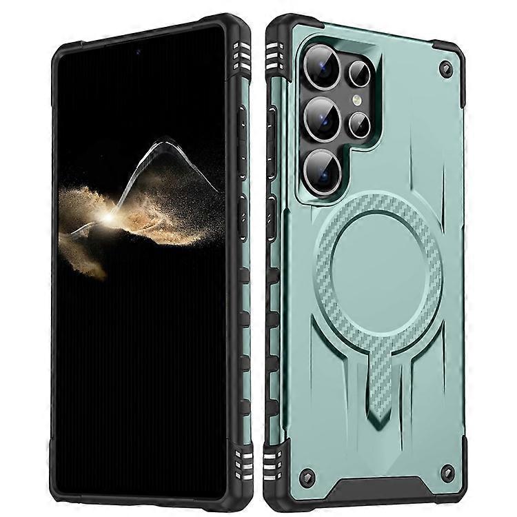 Bulk Purchasing Compatible For Samsung Galaxy S24 Ultra Case Compatible with MagSafe Shockproof PC + TPU Phone Cover