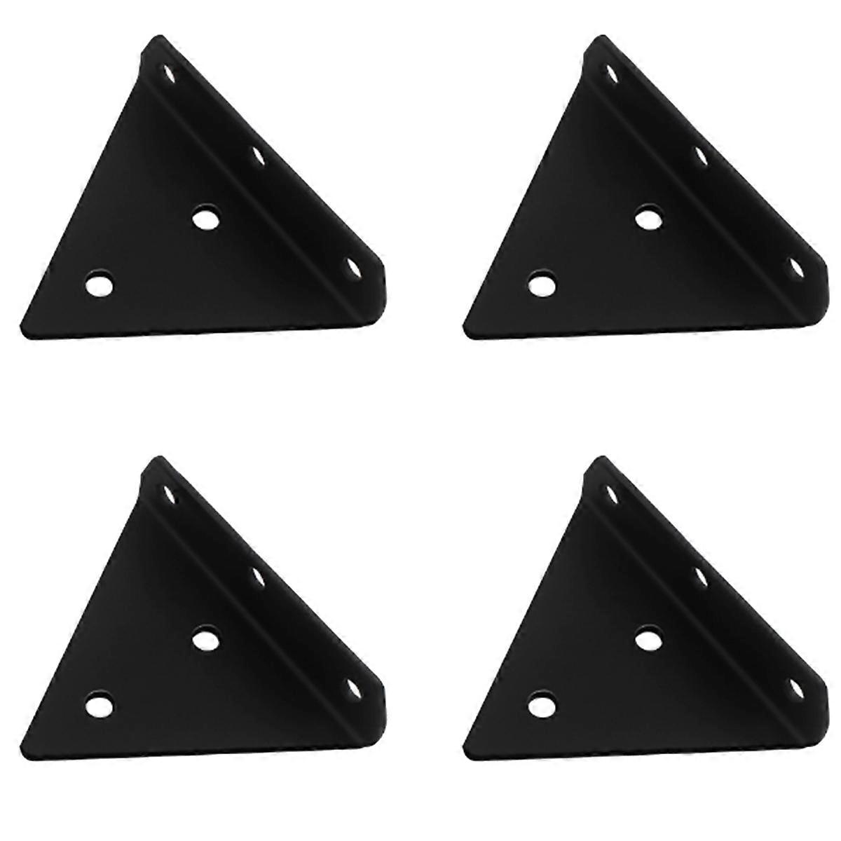 Steel Triangle Shelf Support Brackets Heavy Duty Wall Mounted Holder for Furniture Support Hardware
