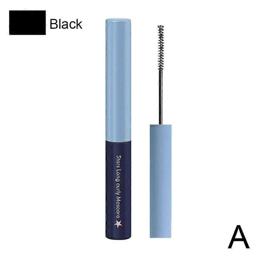 Black 1.5g (A) $SUAKE blue and white tube thin head mascara slim brush head beginner curling mascara thick and long-lasting