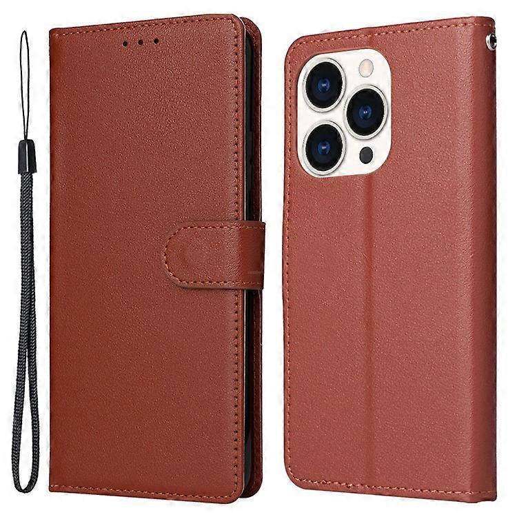 Compatible For iPhone 15 Pro Cases PU Leather Phone Cover Cell Phone Case Wallet with Stand Function