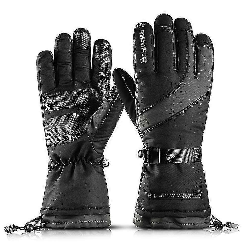 Winter Cycling Ski Gloves Windproof Waterproof Thermal Touch Screen Mittens