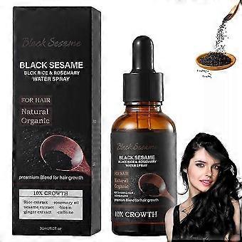 1-3 Stück Schwarzes Sesam-Haarwuchsserum, Schwarzes Sesam-Haarwuchsöl, Sesamextrakt