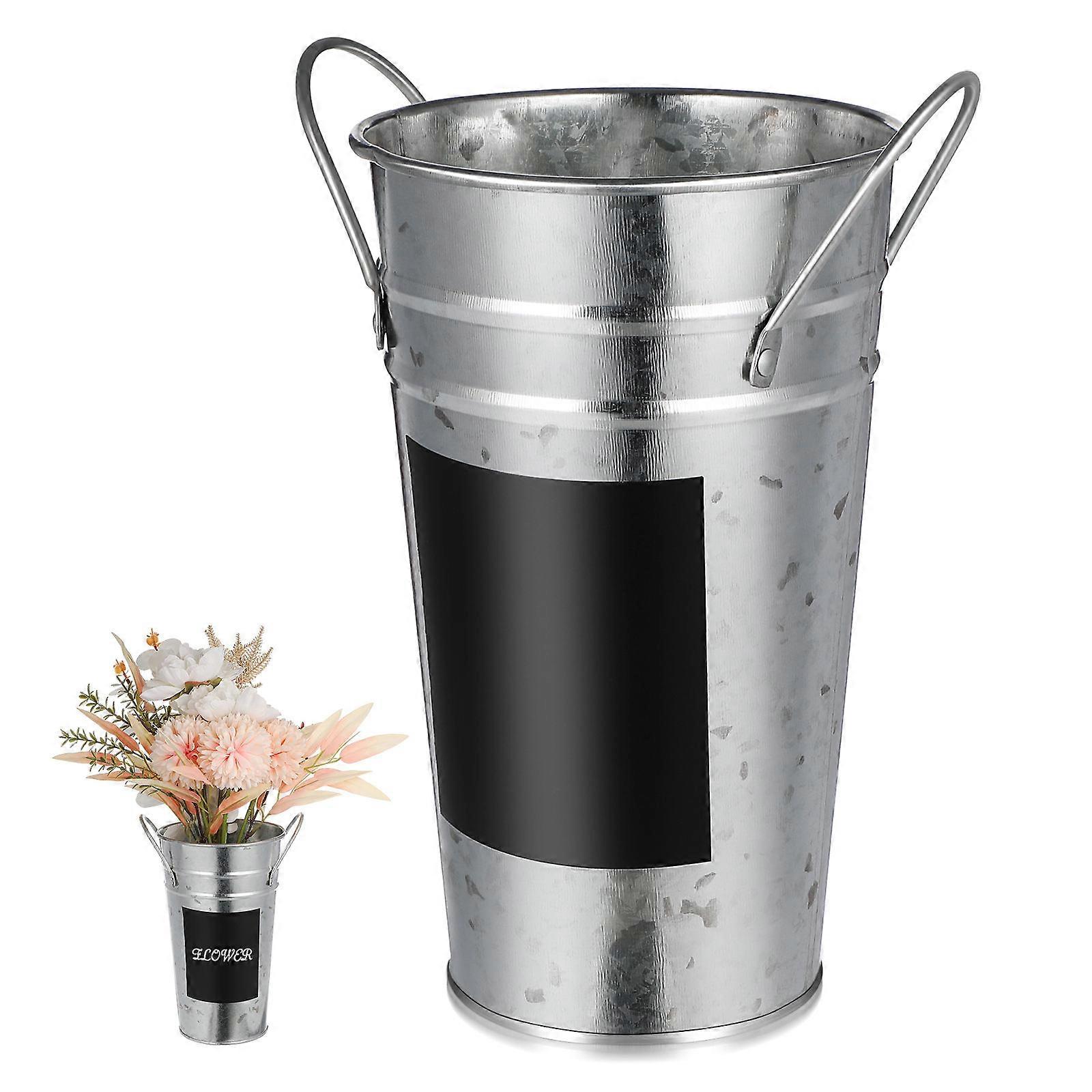Metal Vase Jug, and Stylish Planter for Decorating Spaces or Shop Displays