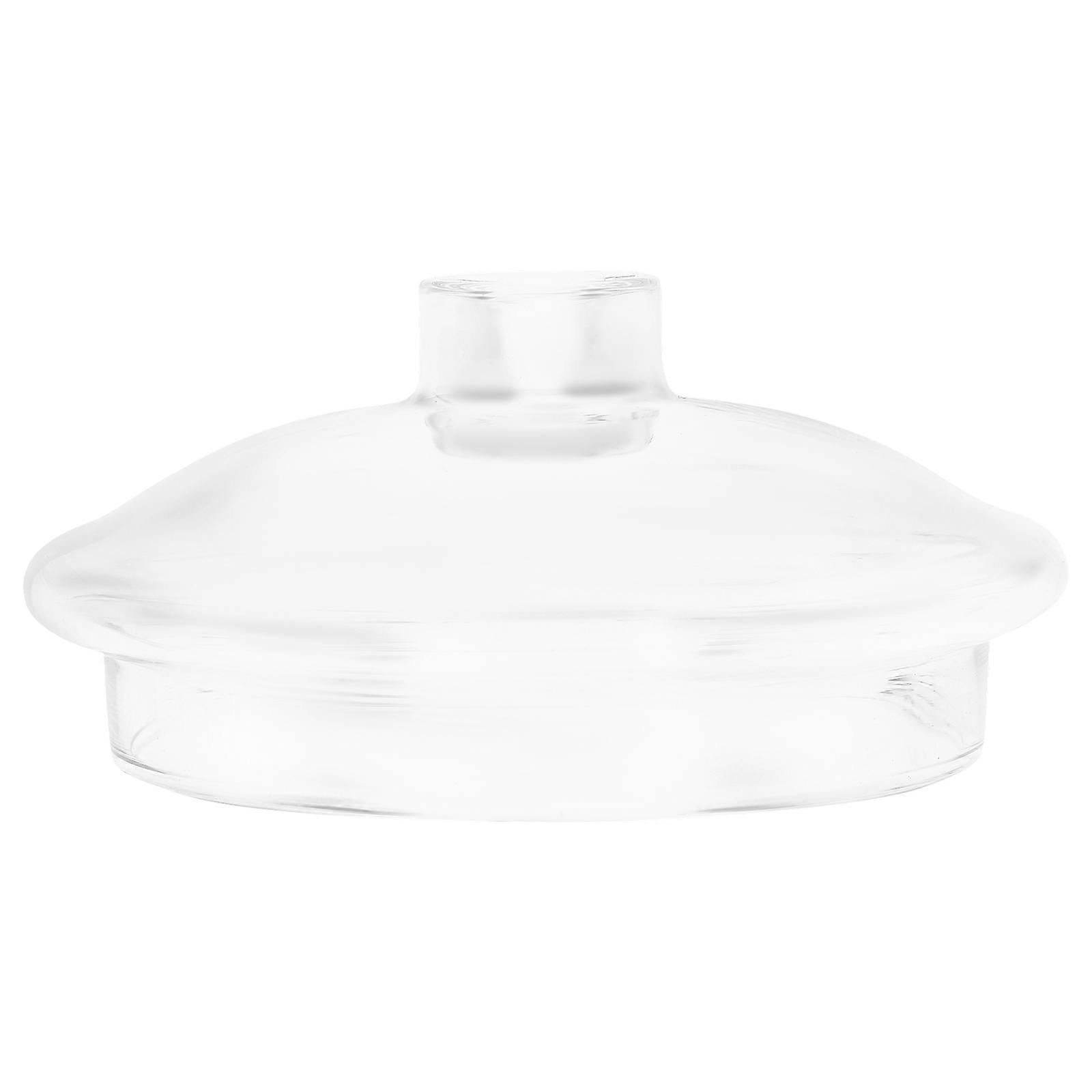 Drinkware Lid, Sleek Glass Finish Promoting Cleanliness and Versatility in Multiple Scenes