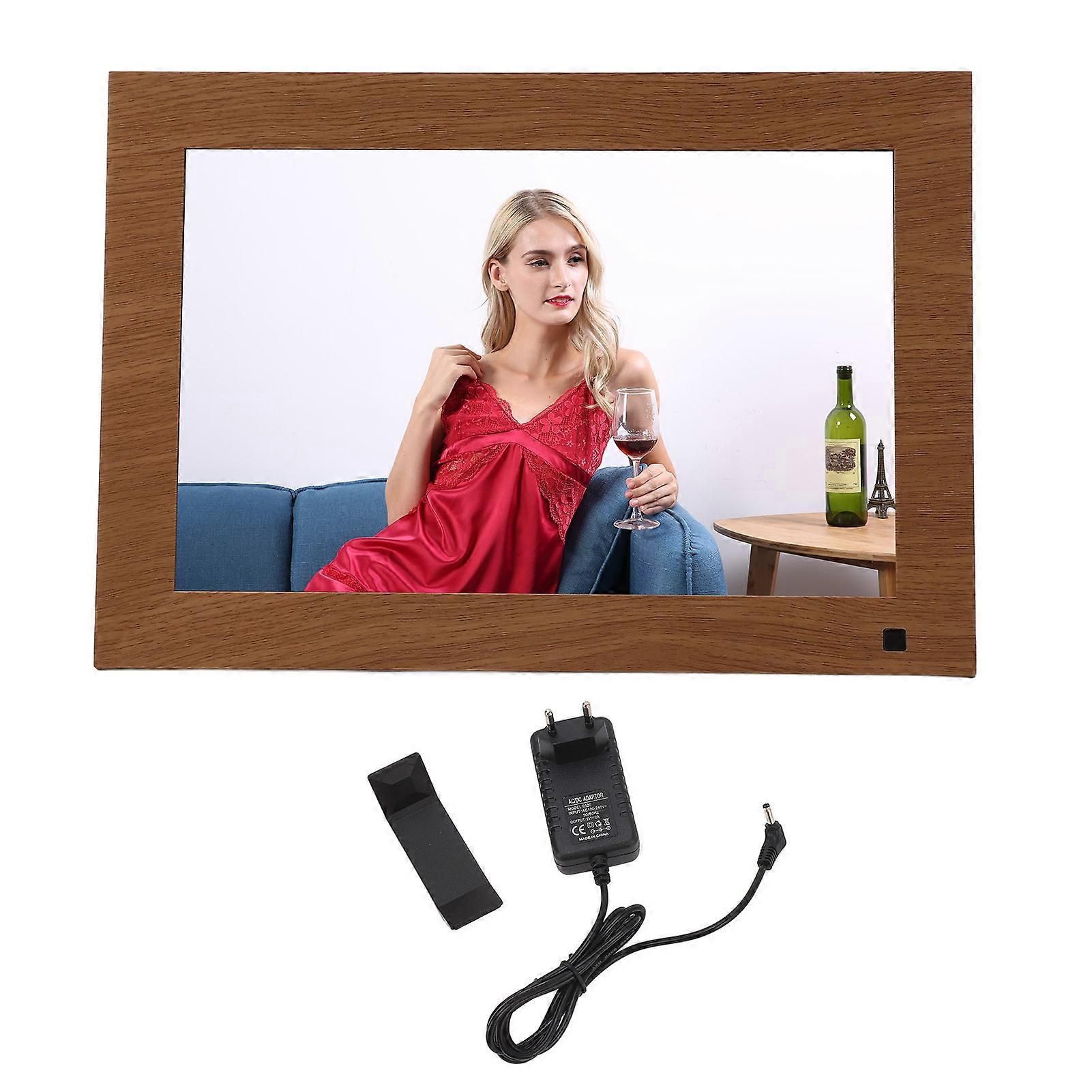 10.1" IPS HD Digital Photo Frame, WiFi, Touchscreen, Frameo App Compatible, 1280x800P