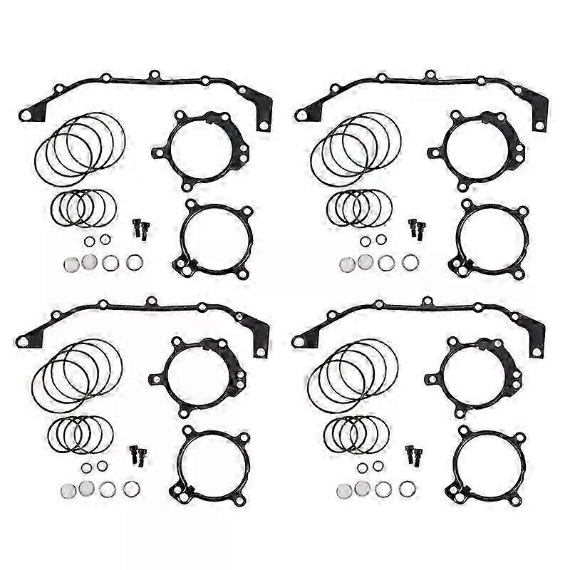 4X Suitable for  Bmws Dual Vanos O-Ring Seal Repair Kit E36 E39 E46 E53 E60 E83 E85 M52Tu M54 M56