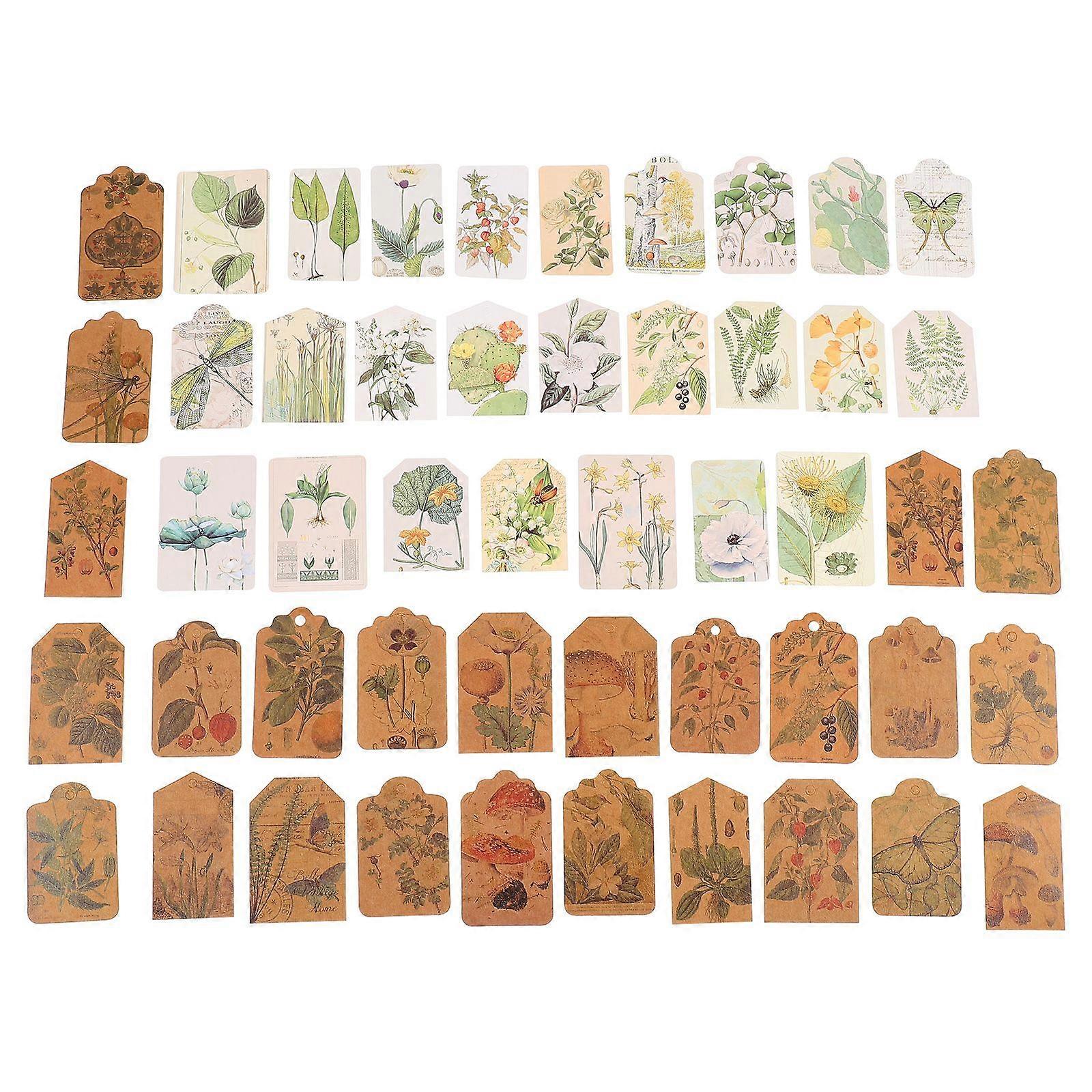 2 Boxes Vintage Note Paper Hand Account Decorative Paper Note Backing Paper