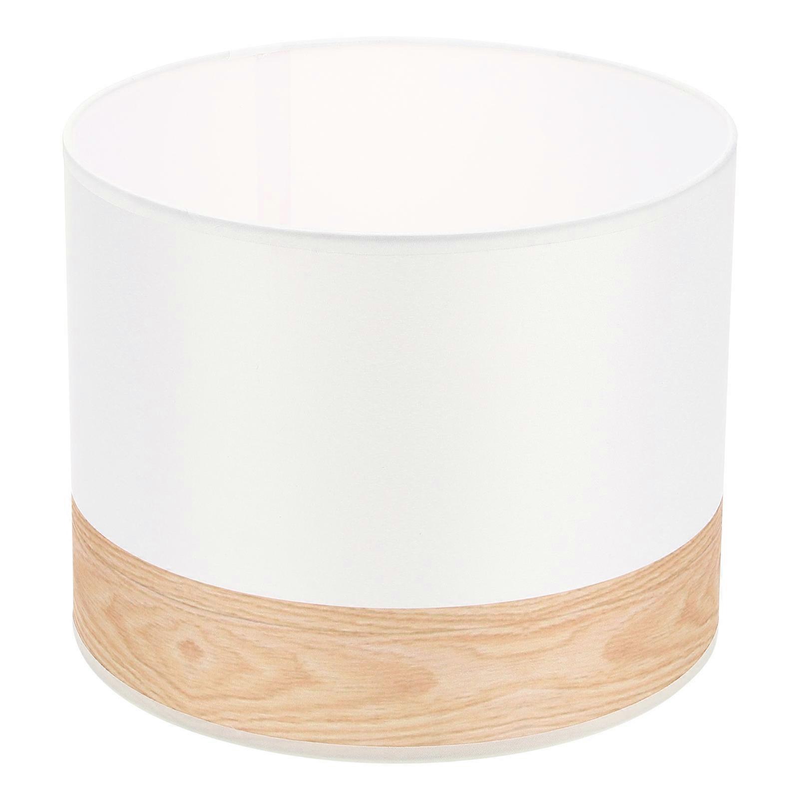 Table Lamp Shade Replacement E27 Base Natural Wood Grain For Hotel Modern Light Diffusion 1Pack