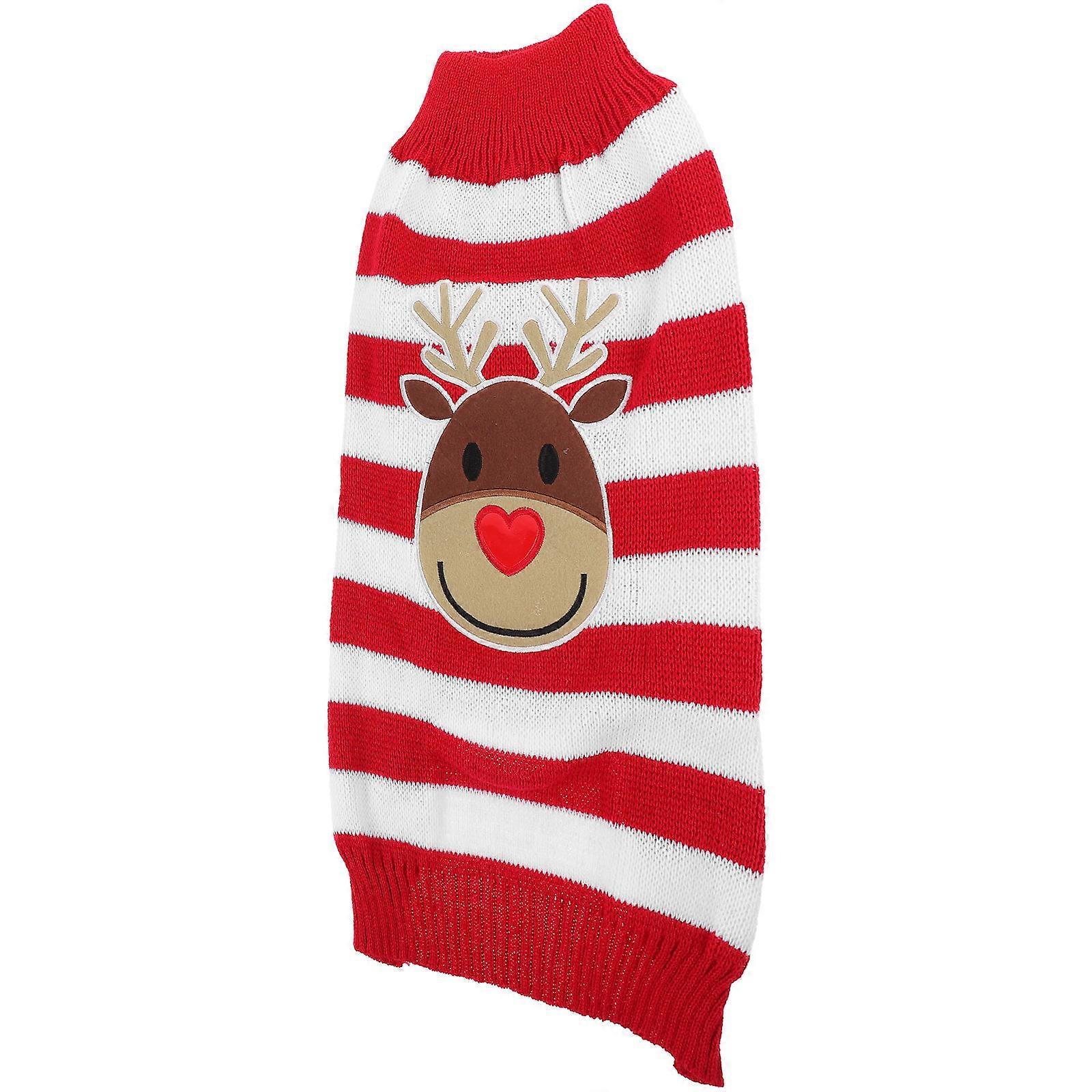 Pet Clothes Dog Vest Easy To Fast Dry Cotton 16/XL Christmas Outfit 1Set