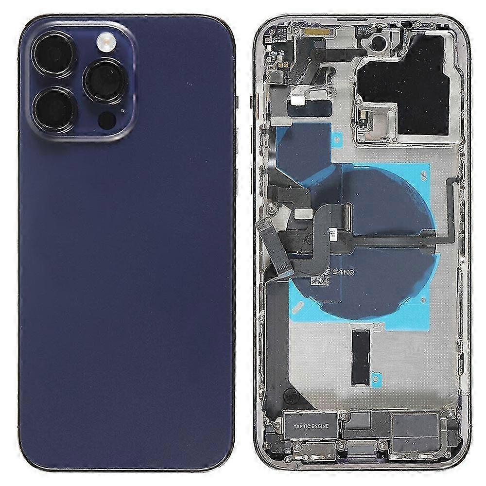 (Us Version Purple) For Iphone 14 Pro Max Battery Back Cover Assembly