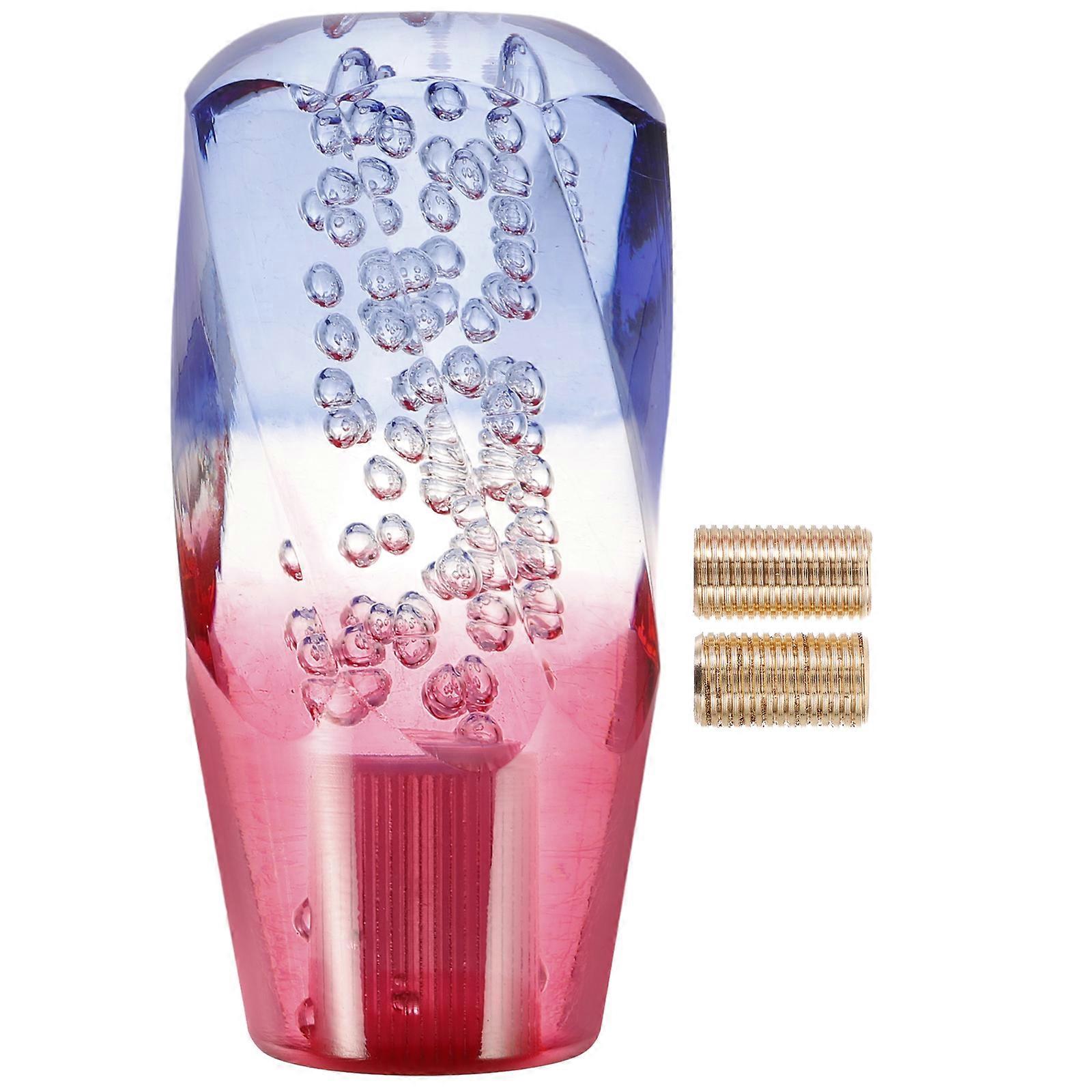 Shift Knob Manual Gear Car Lever 10.00X3.50X3.50cm Transparent Design Ergonomic Grip 1Pack
