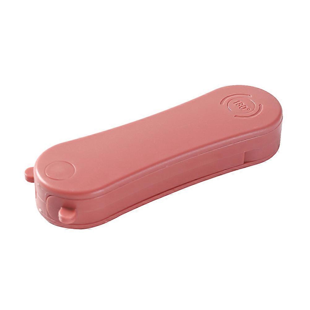 Lint Brush Portable Pet Hair Remover Multi Function Pink 13 5x4cm Folding Lint Brushing 1Pack