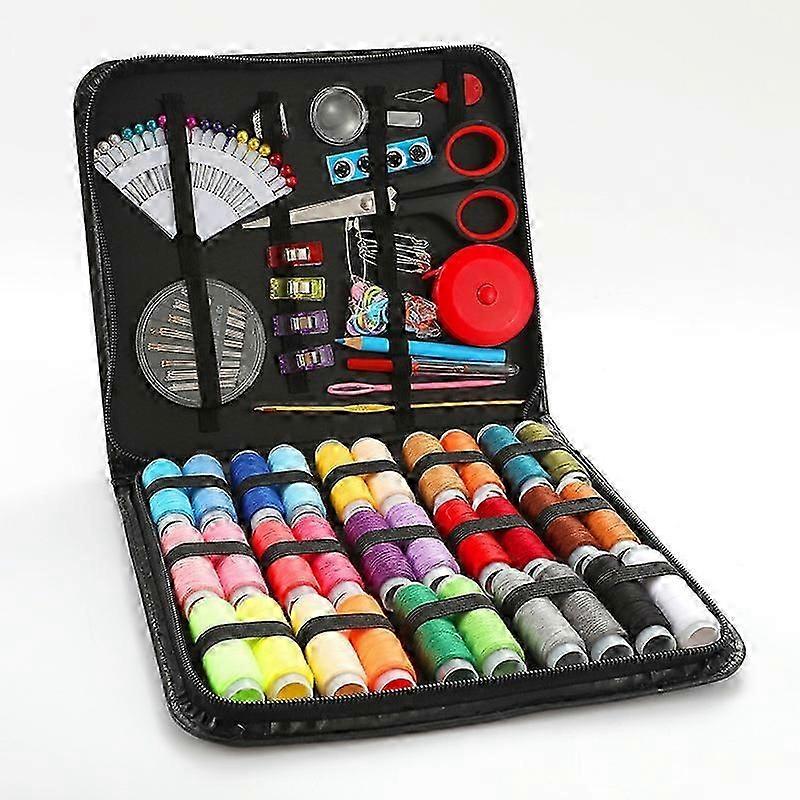 112PCS Sewing Kit - Complete Sewing Set with Carrying Case for Travel and Home