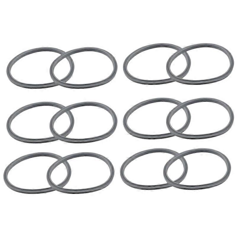 12-Pack Gray Gasket Replacement Parts for 600W 900W Blenders, Blender Spare Part, Durable and Reliable
