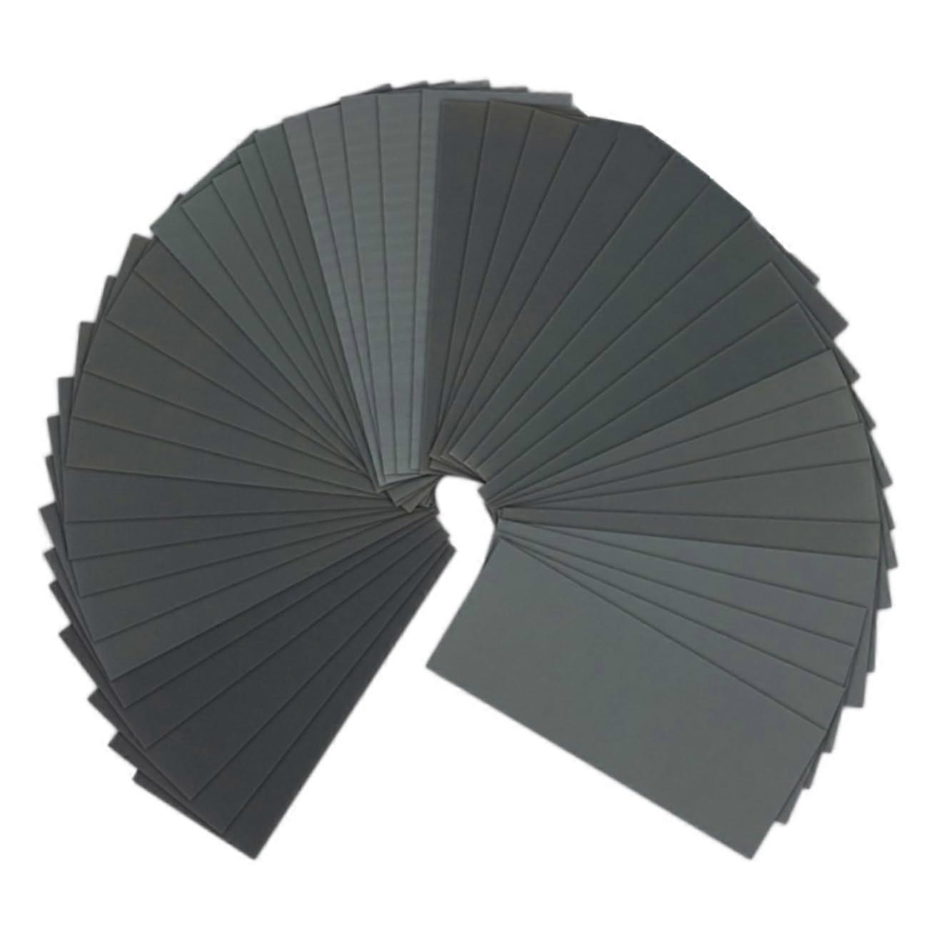 400 3000 Grit Sandpaper Set - 90 Pieces Sanding Paper Kit for Sander, Sponge, Drywall, and Swimming Pool Use