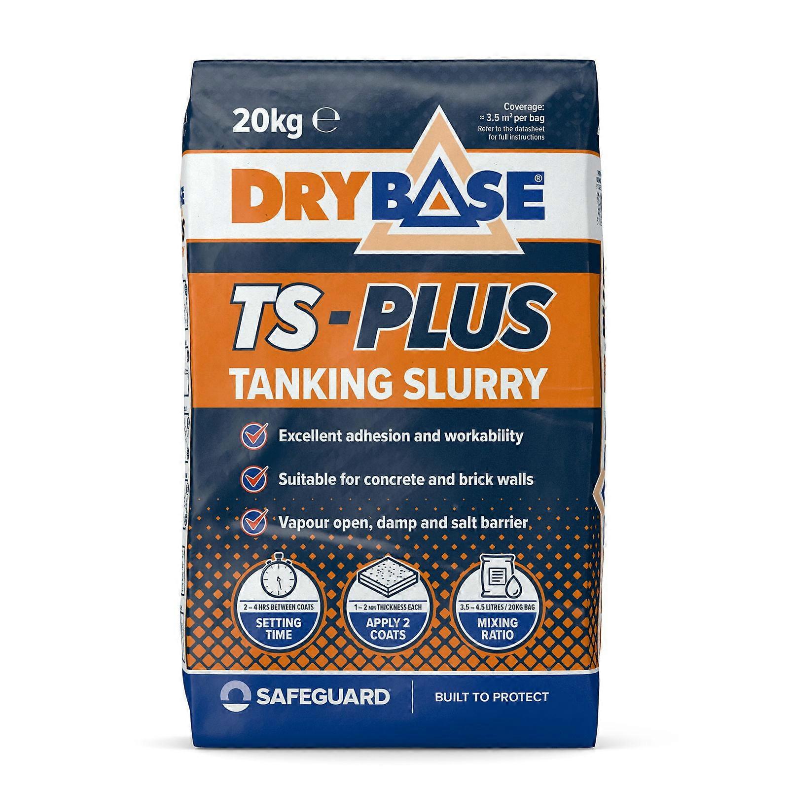 Drybase TS-Plus Tanking Slurry 20kg