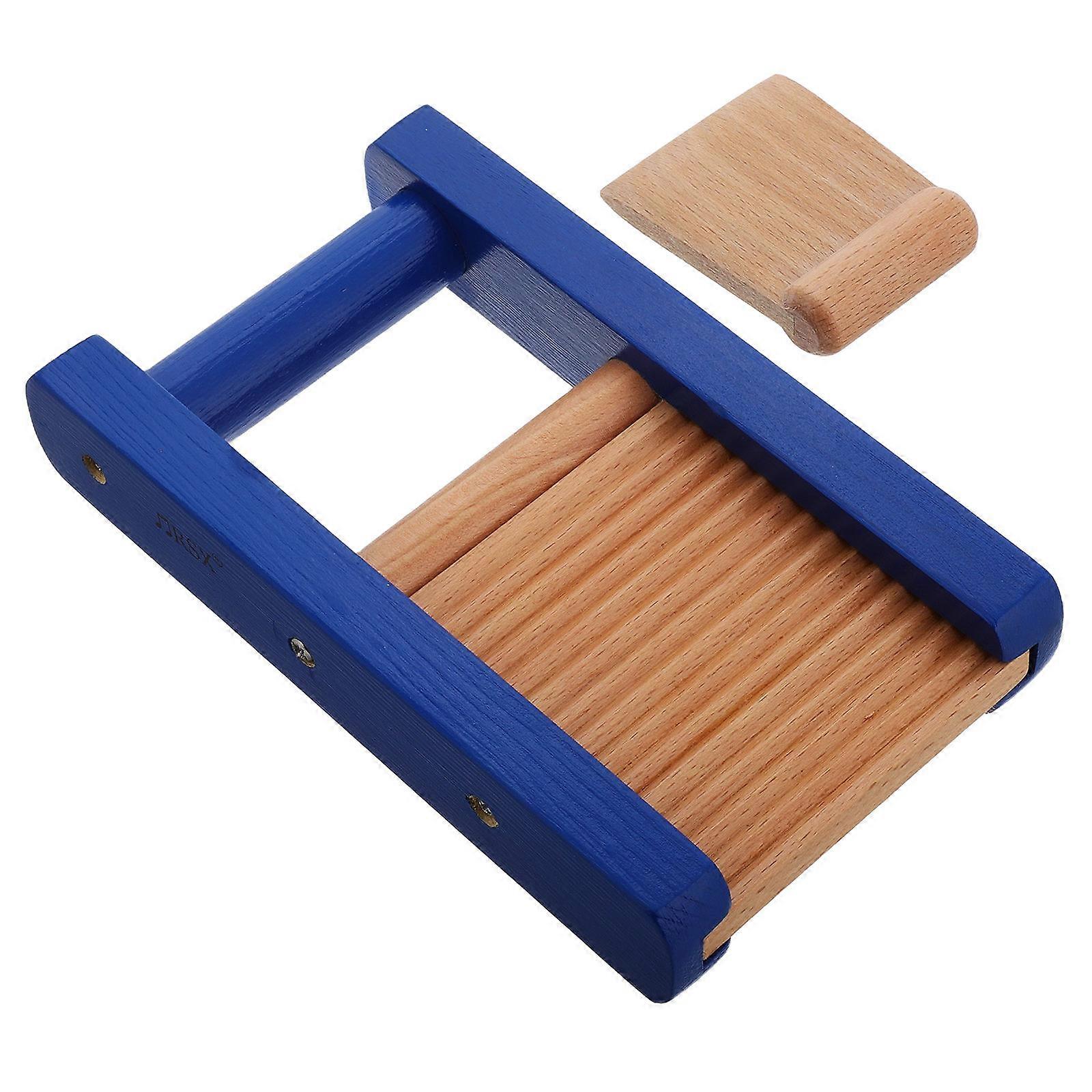 Percussion Instrument Wooden Board Useful For Toddlers In Kindergartens Blue 1Set