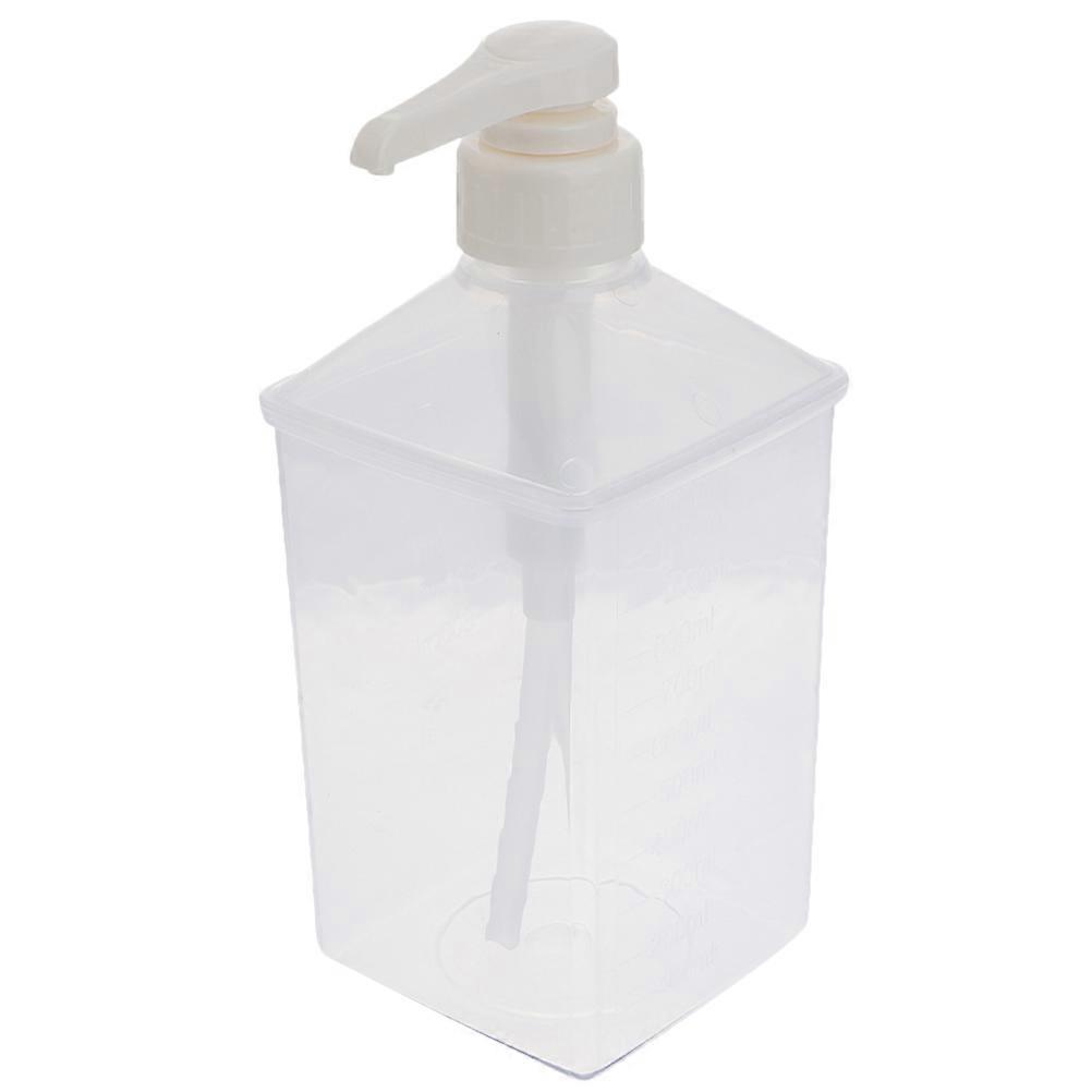 Sauce Dispenser Cylindrical Simple Design Condiment Press Bottle 1Set For Cooking Food Preparation Household Users